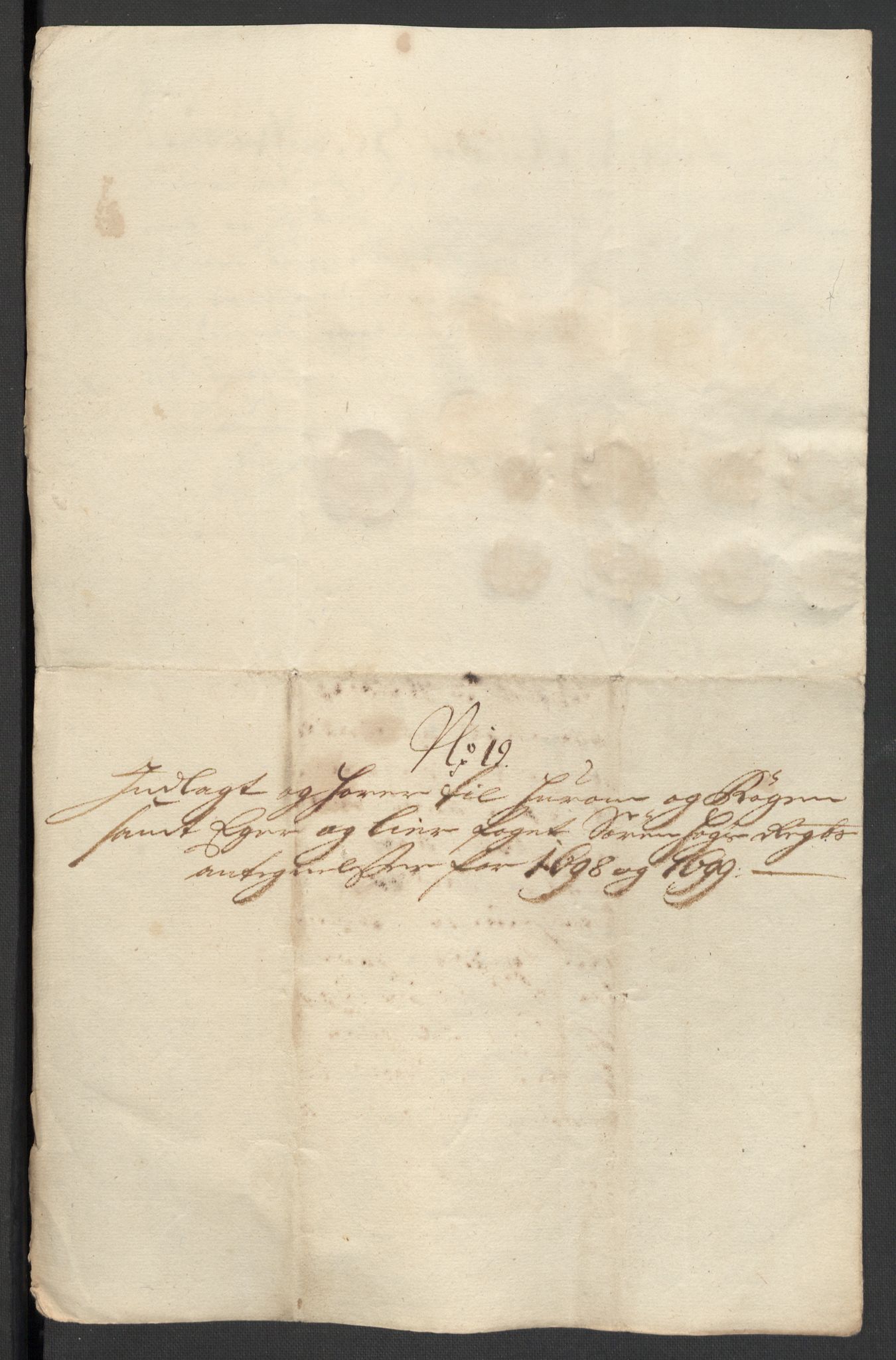 Rentekammeret inntil 1814, Reviderte regnskaper, Fogderegnskap, AV/RA-EA-4092/R30/L1696: Fogderegnskap Hurum, Røyken, Eiker og Lier, 1698-1699, p. 484