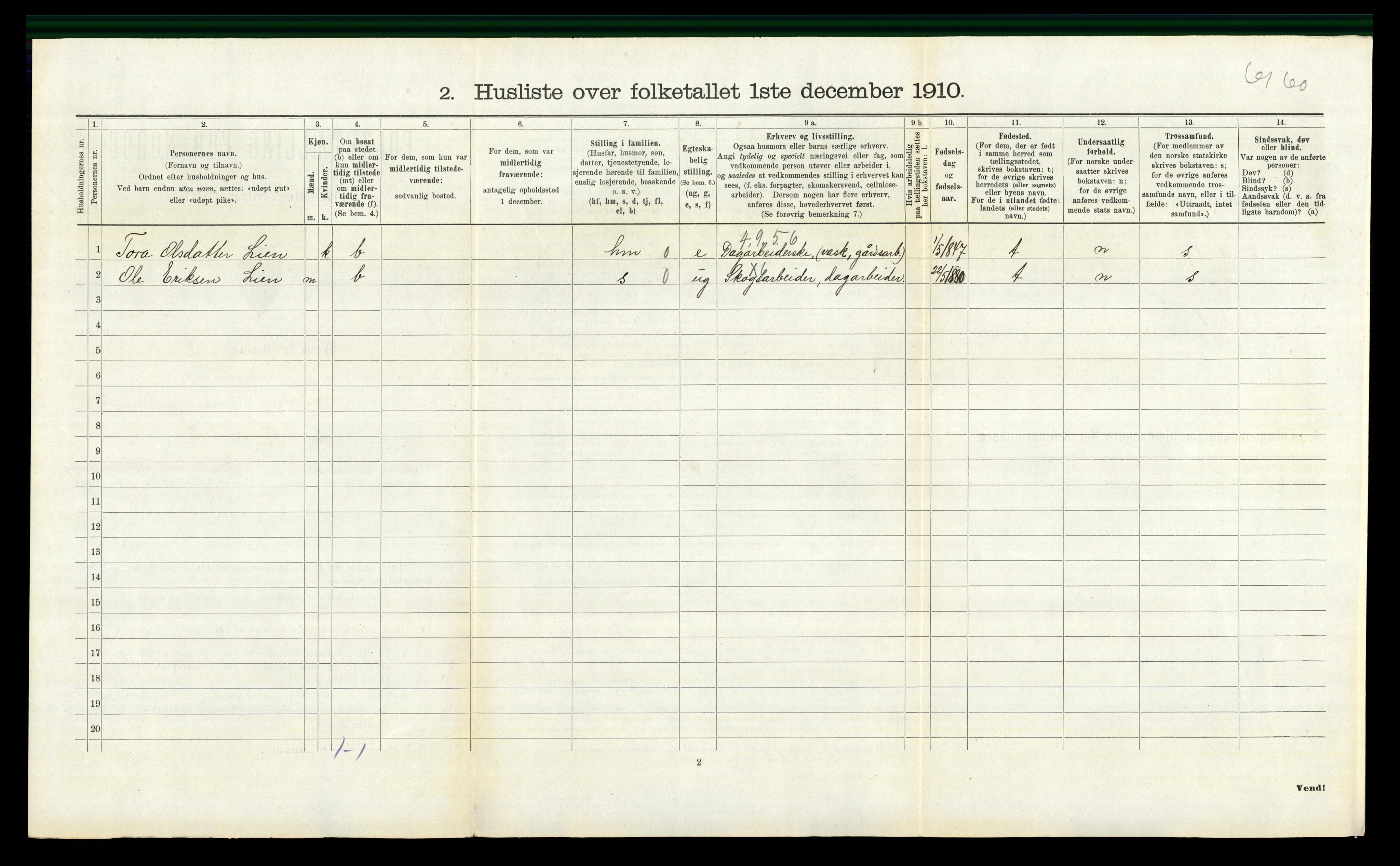 RA, 1910 census for Ådal, 1910, p. 794