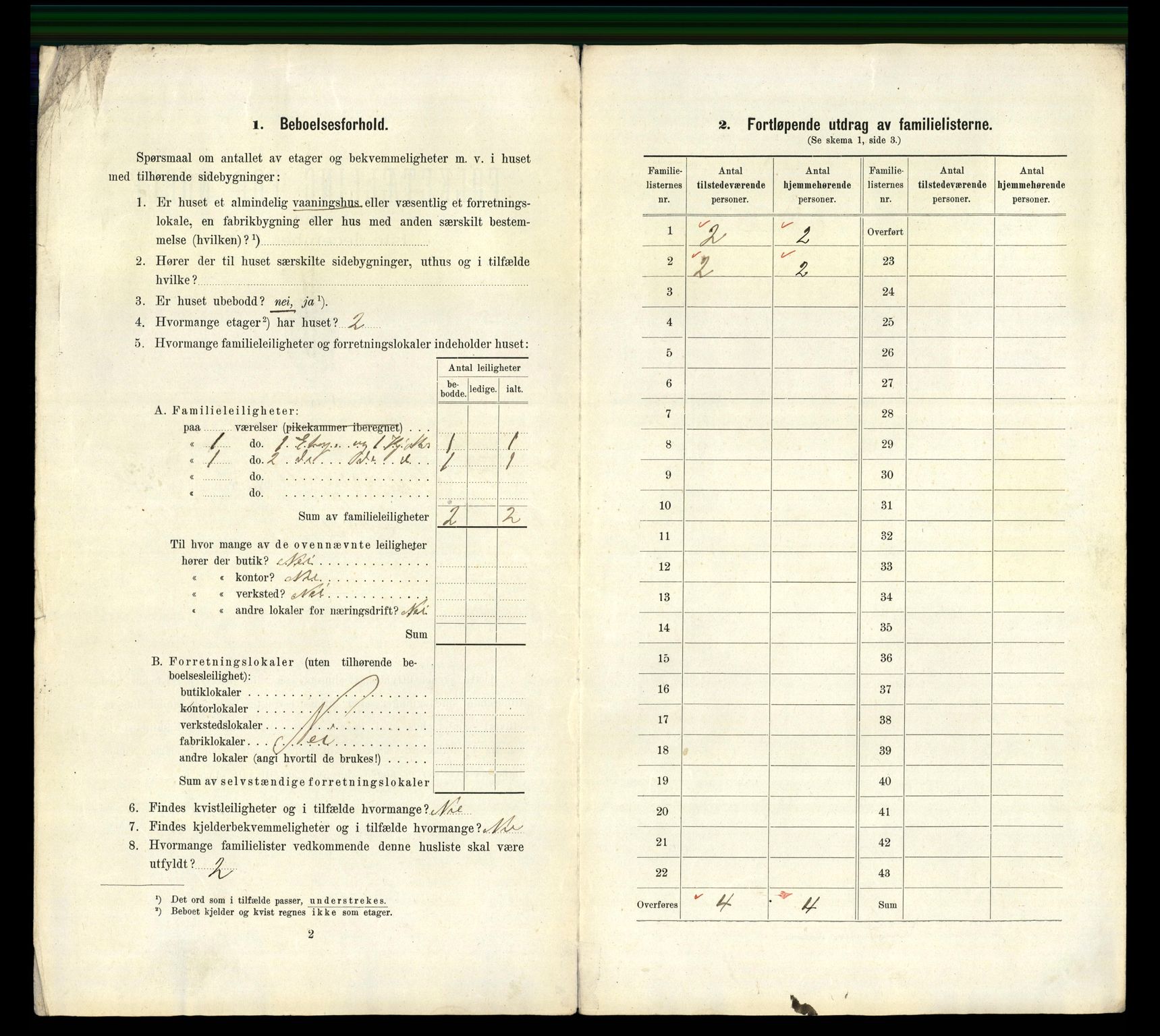 RA, 1910 census for Kristiansand, 1910, p. 7917