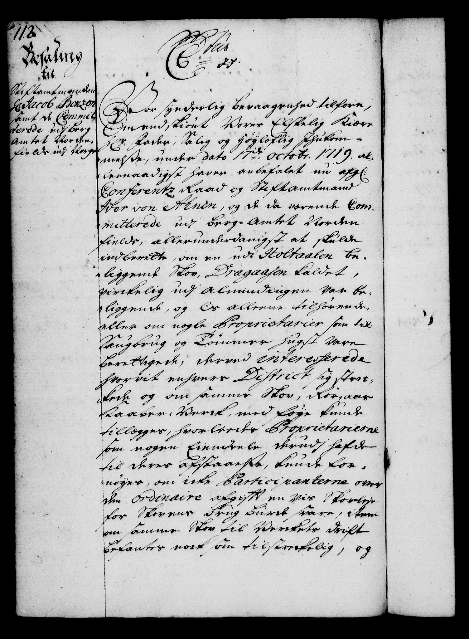 Rentekammeret, Kammerkanselliet, AV/RA-EA-3111/G/Gg/Gga/L0004: Norsk ekspedisjonsprotokoll med register (merket RK 53.4), 1734-1741, p. 112