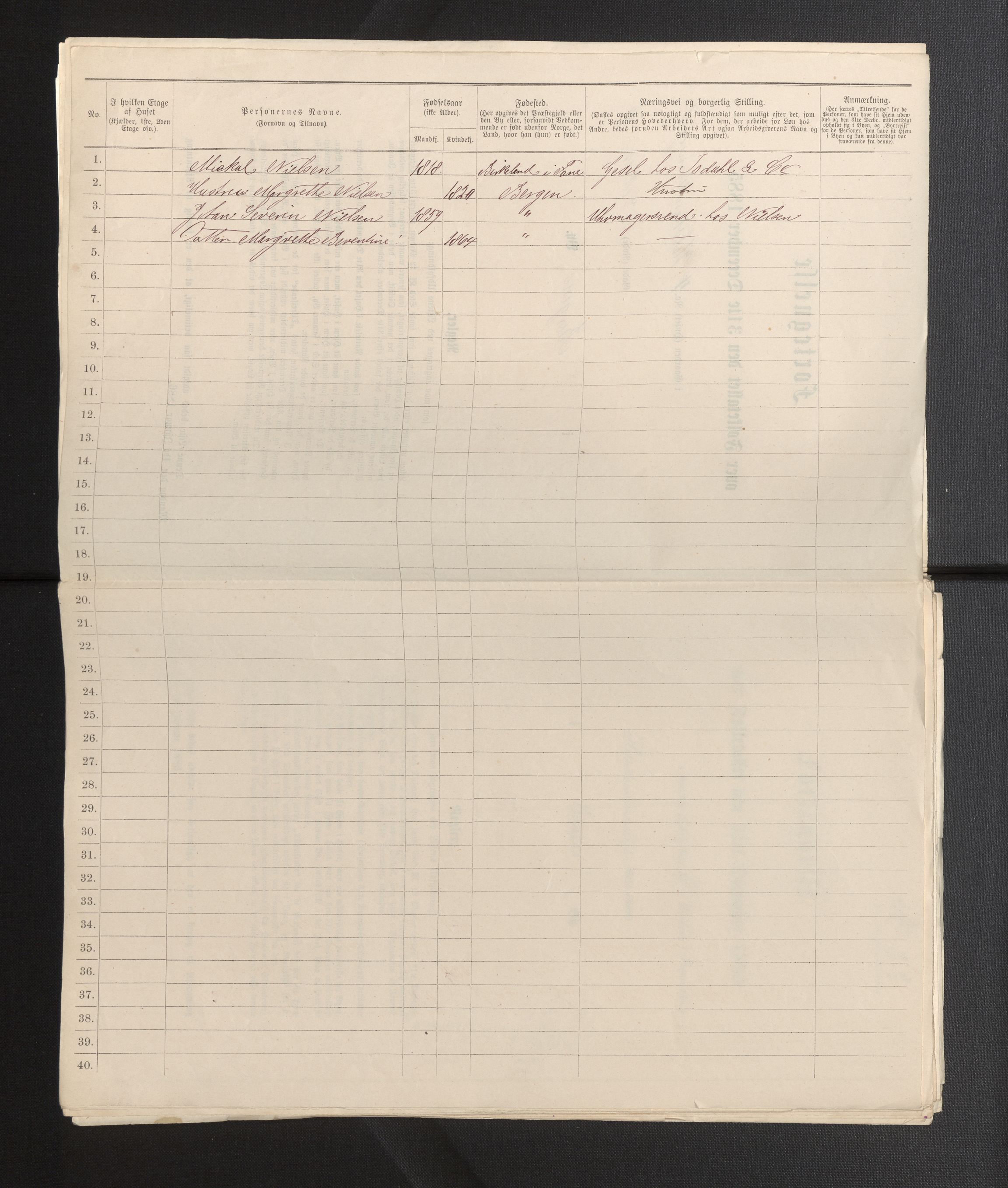 SAB, 1885 census for 1301 Bergen, 1885, p. 1844