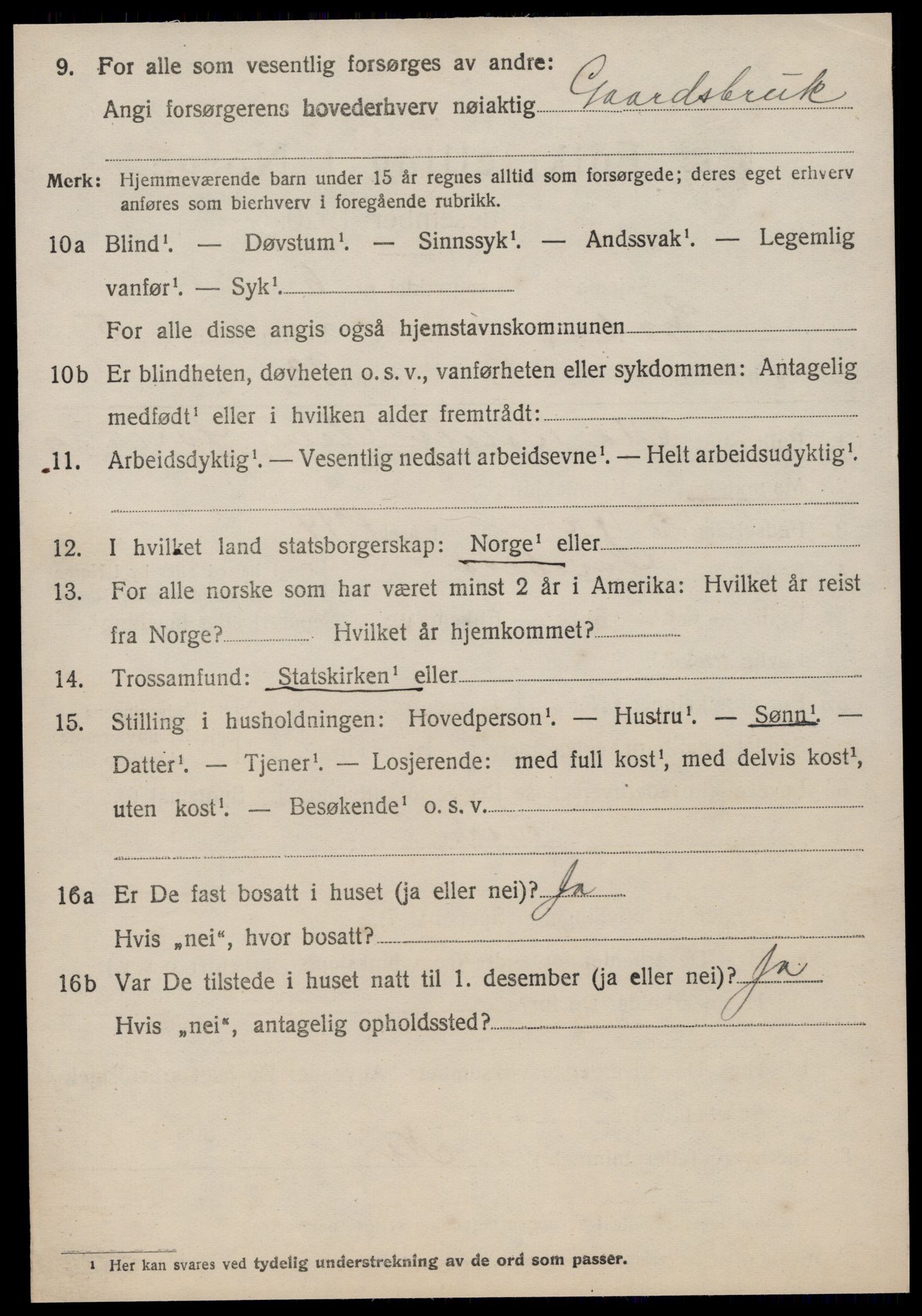 SAT, 1920 census for Syvde, 1920, p. 2027