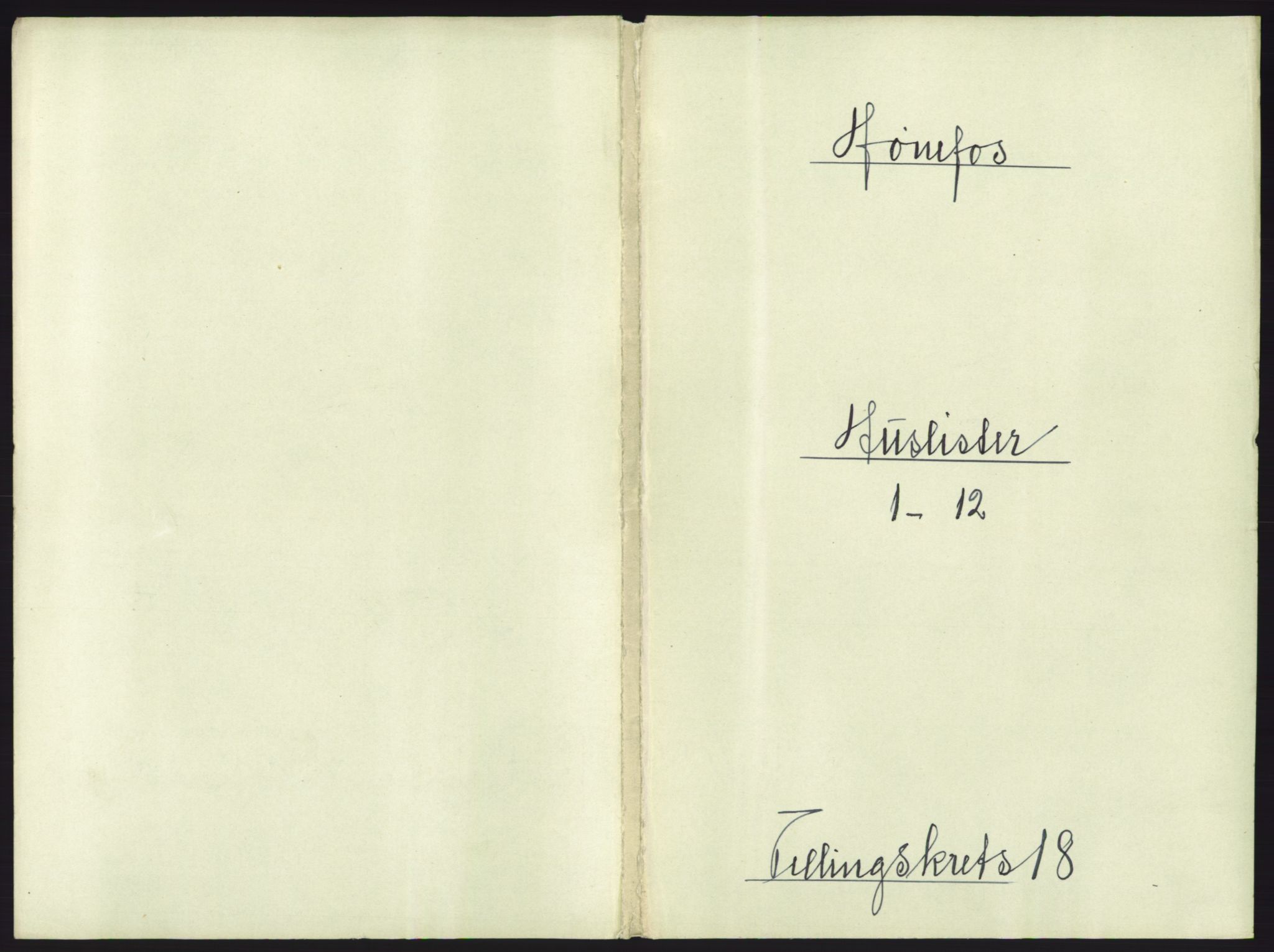 RA, 1891 census for 0601 Hønefoss, 1891, p. 381