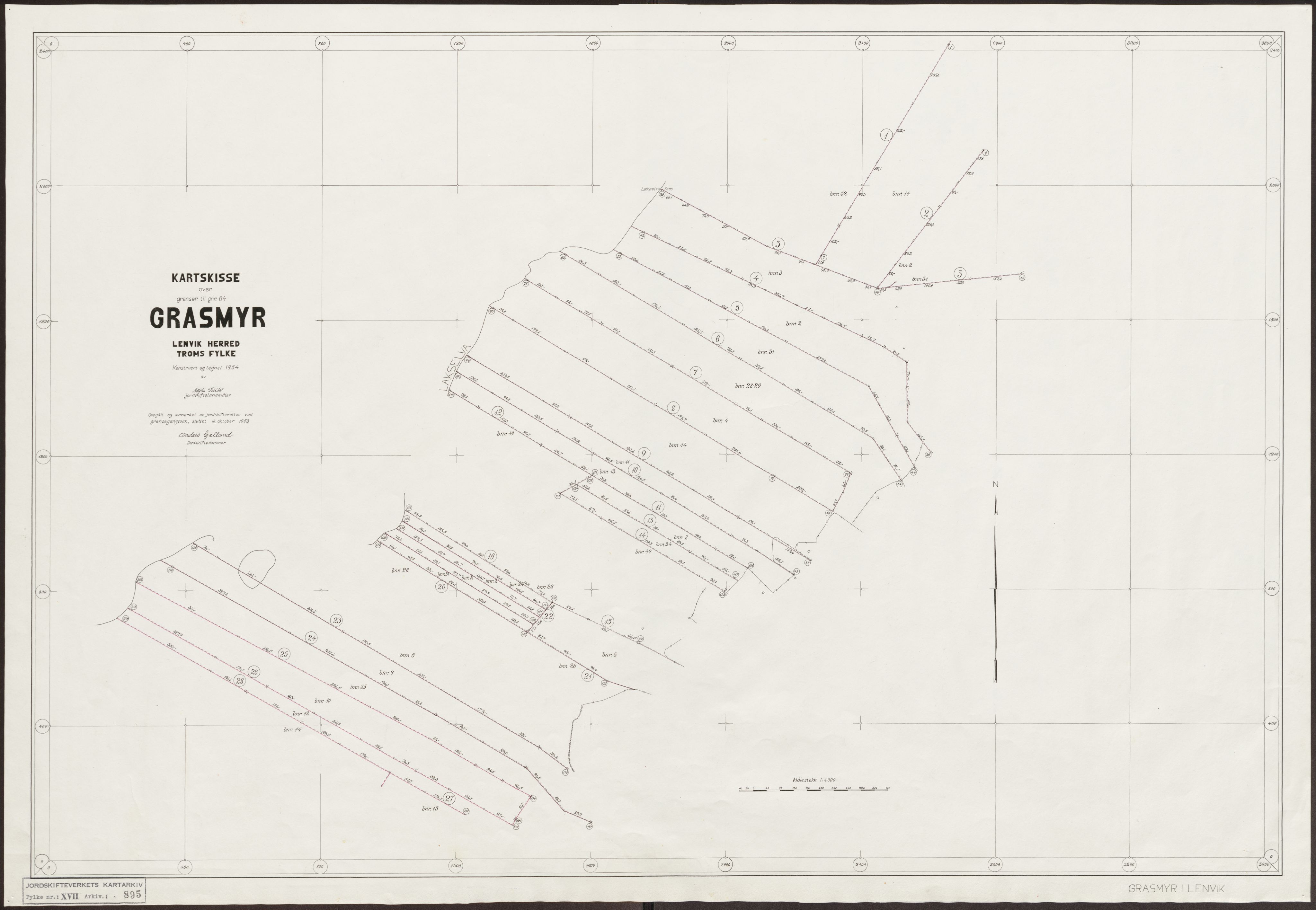 Jordskifteverkets kartarkiv, RA/S-3929/T, 1859-1988, p. 1076