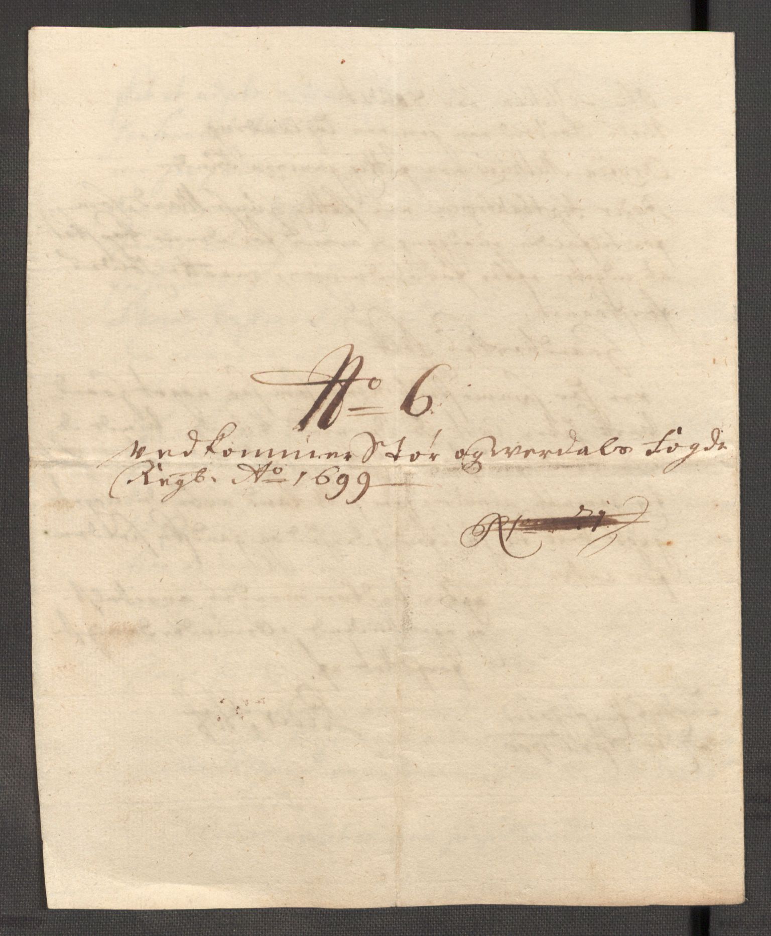 Rentekammeret inntil 1814, Reviderte regnskaper, Fogderegnskap, RA/EA-4092/R62/L4191: Fogderegnskap Stjørdal og Verdal, 1699, p. 202