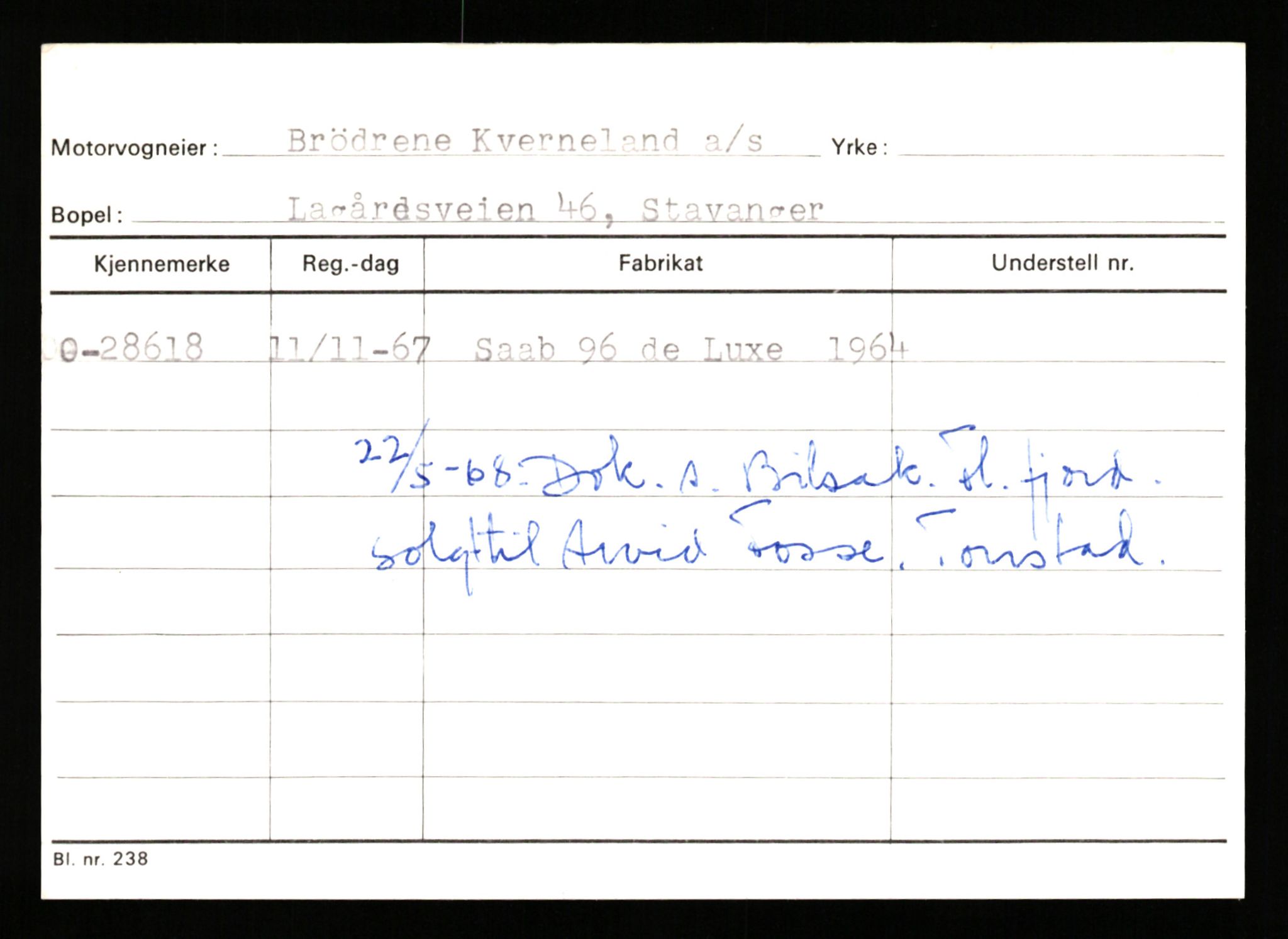 Stavanger trafikkstasjon, AV/SAST-A-101942/0/G/L0005: Registreringsnummer: 23000 - 34245, 1930-1971, p. 1803