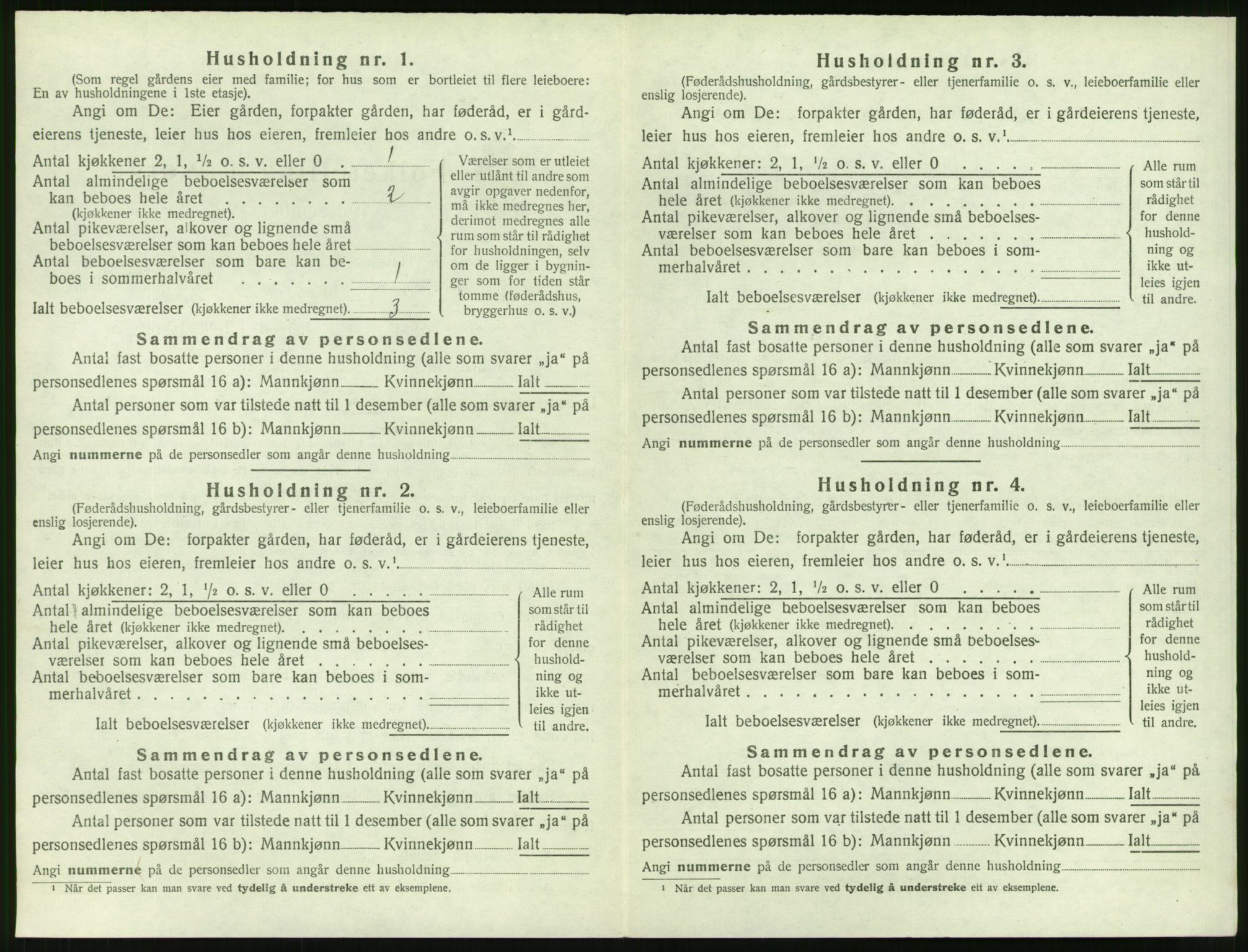 SAT, 1920 census for Sykkylven, 1920, p. 492