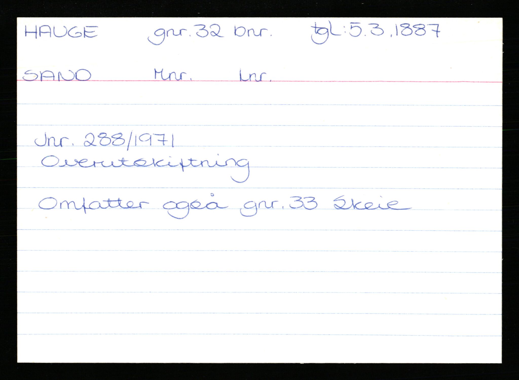 Statsarkivet i Stavanger, AV/SAST-A-101971/03/Y/Yk/L0015: Registerkort sortert etter gårdsnavn: Haneberg - Haugland nedre, 1750-1930, p. 406