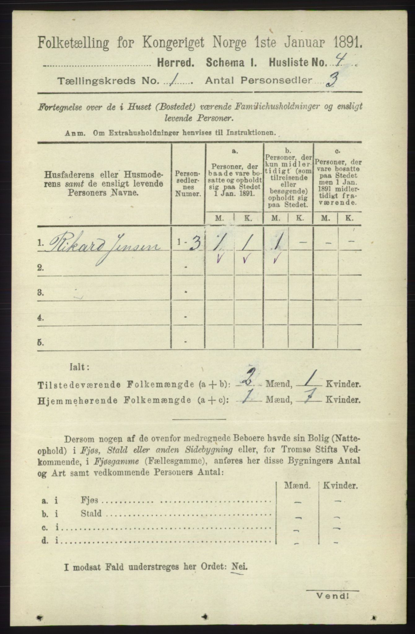 RA, 1891 census for 1212 Skånevik, 1891, p. 35