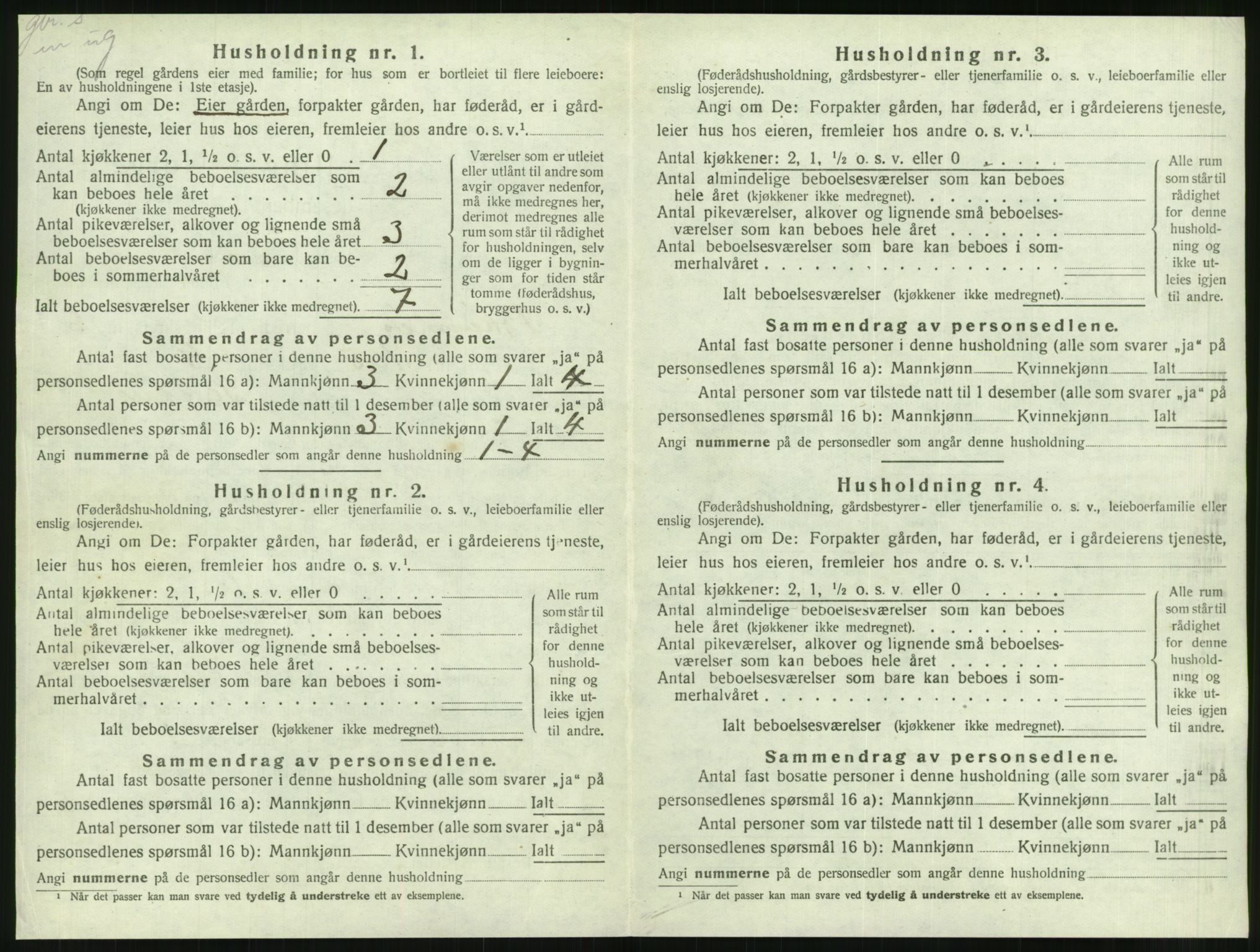 SAT, 1920 census for Brønnøy, 1920, p. 507