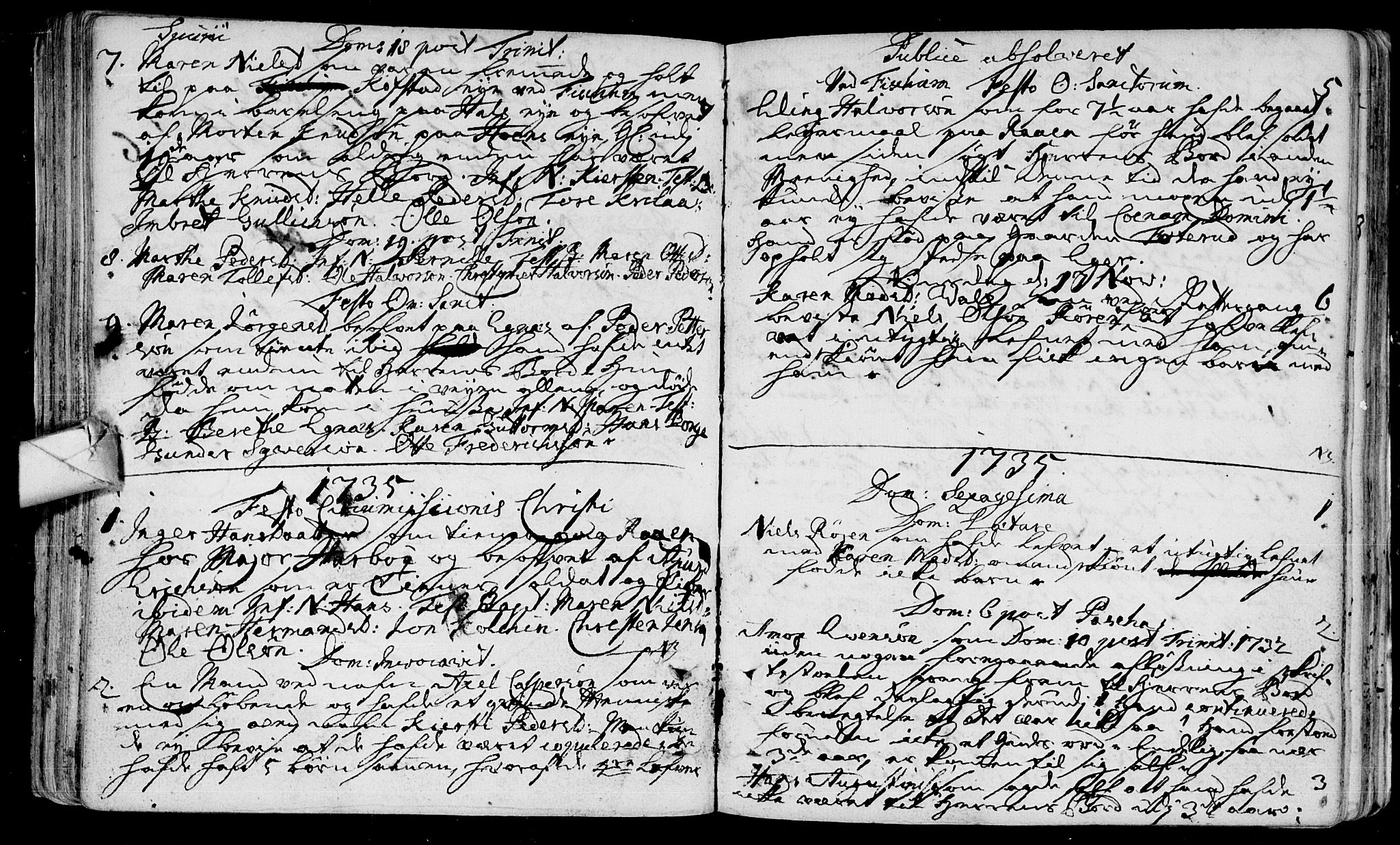 Eiker kirkebøker, AV/SAKO-A-4/F/Fa/L0004: Parish register (official) no. I 4, 1705-1763