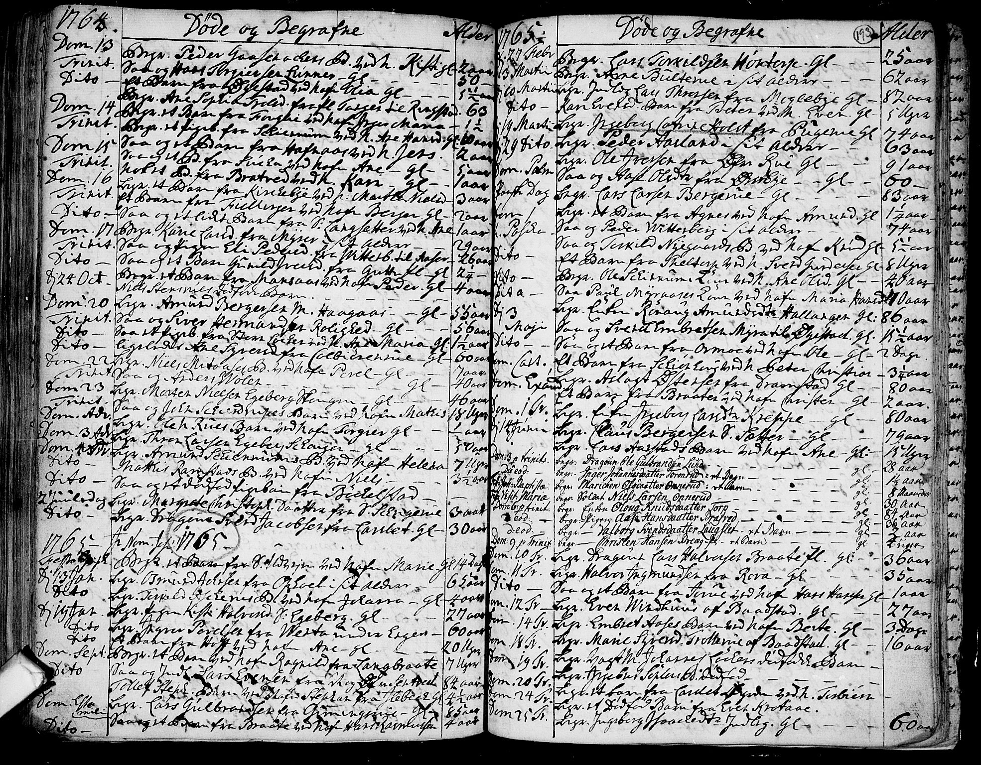 Trøgstad prestekontor Kirkebøker, SAO/A-10925/F/Fa/L0004: Parish register (official) no. I 4, 1750-1784, p. 193