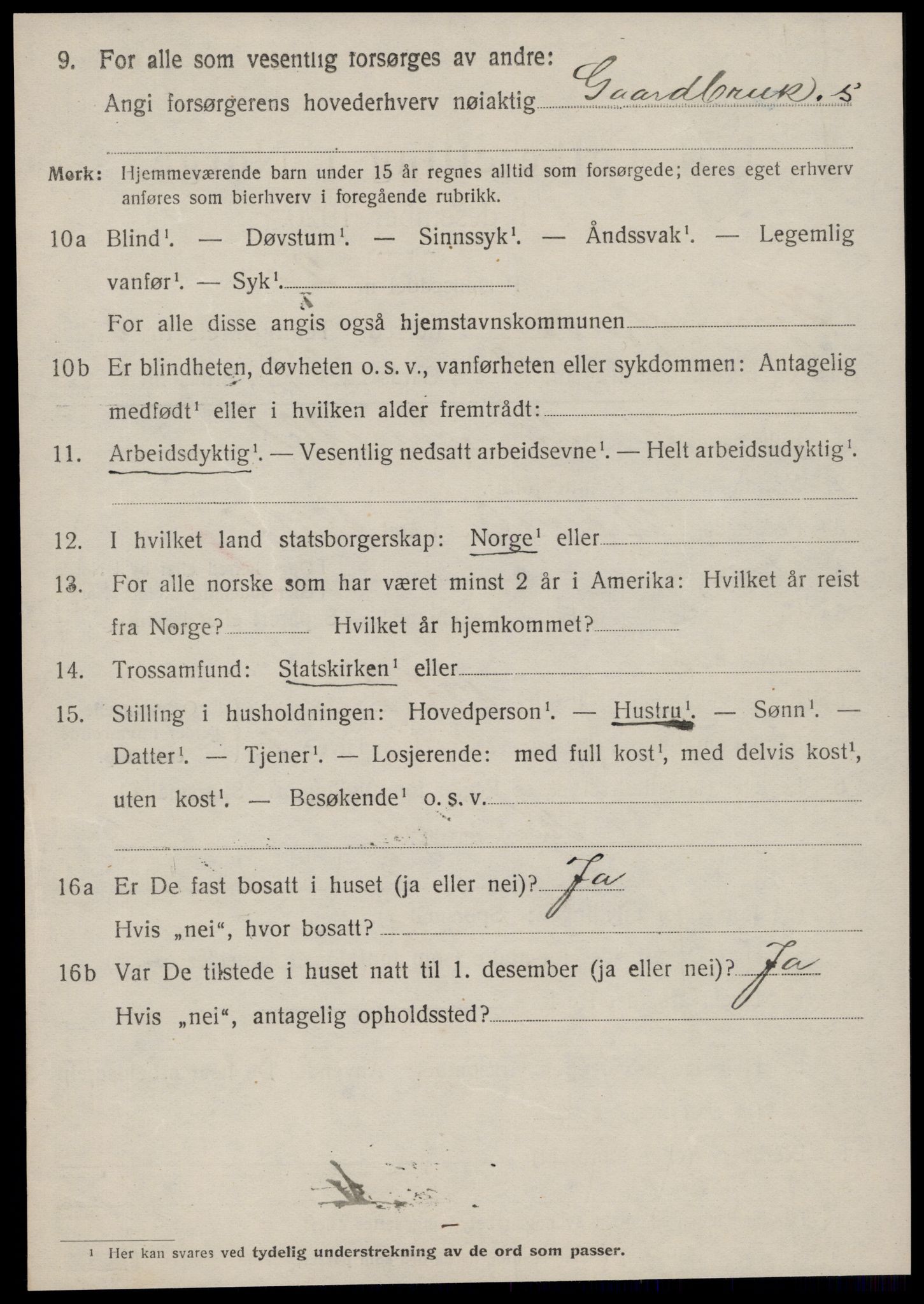 SAT, 1920 census for Hjørundfjord, 1920, p. 2834