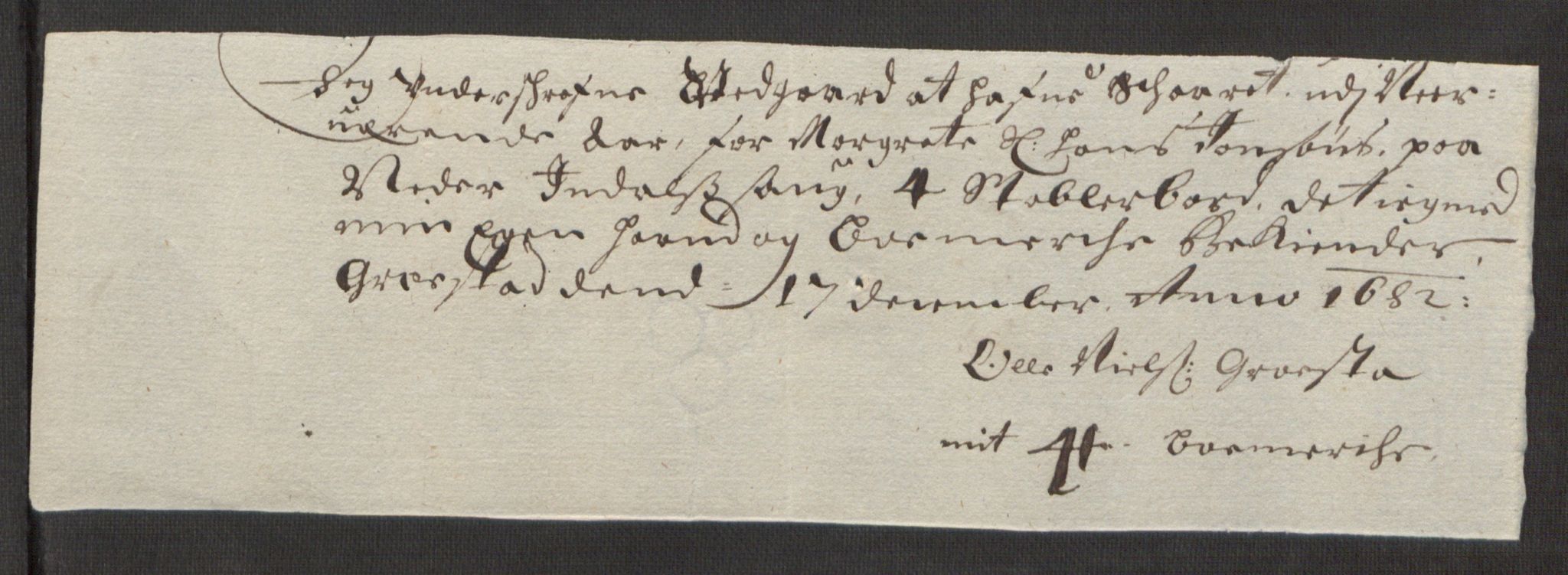 Rentekammeret inntil 1814, Reviderte regnskaper, Stiftamtstueregnskaper, Trondheim stiftamt og Nordland amt, AV/RA-EA-6044/R/Rg/L0067: Trondheim stiftamt og Nordland amt, 1682