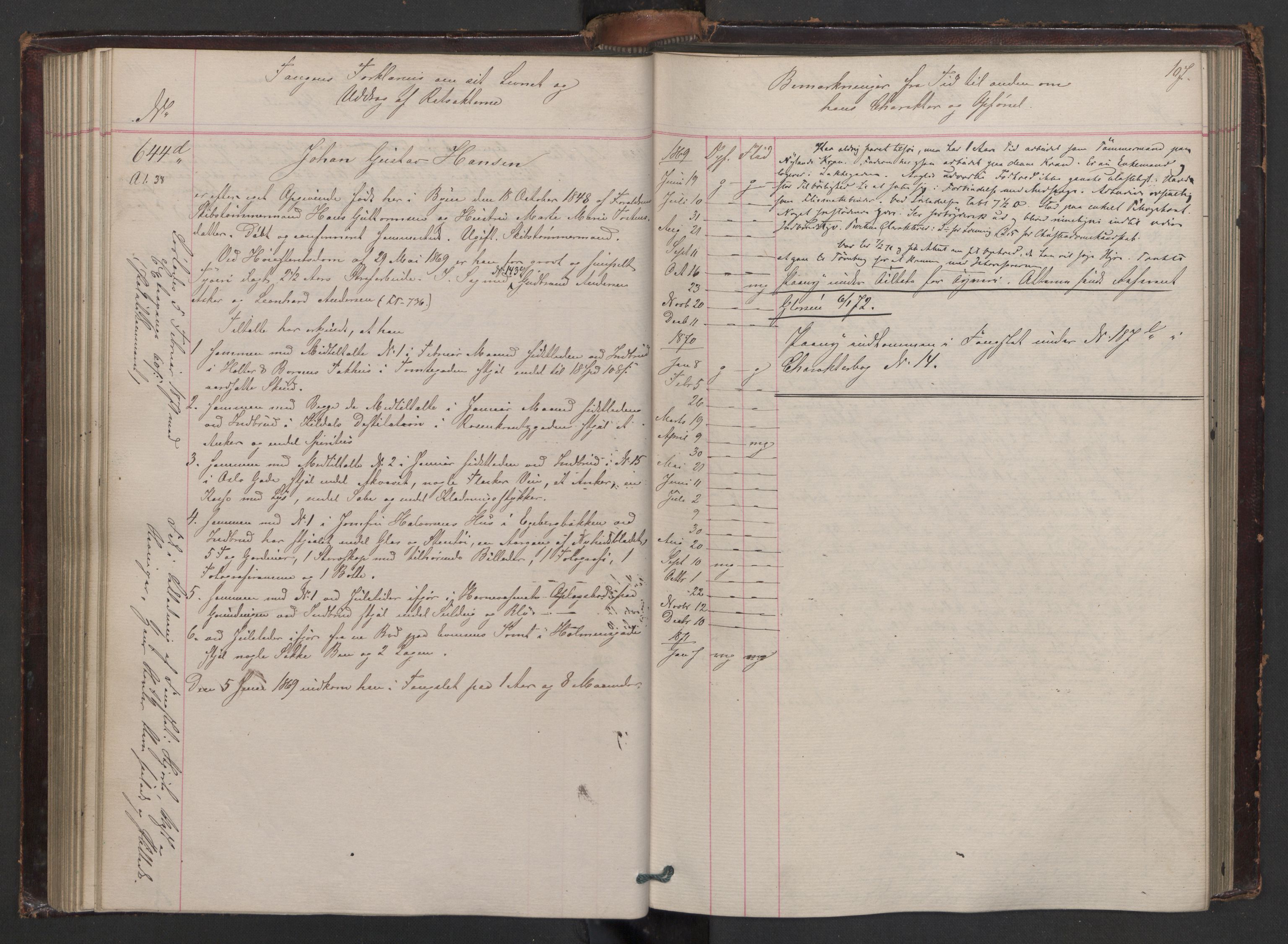 Botsfengslet, AV/RA-S-1539/D/Db/Dbb/L0012: 538d - 838d, 1868-1870, p. 107