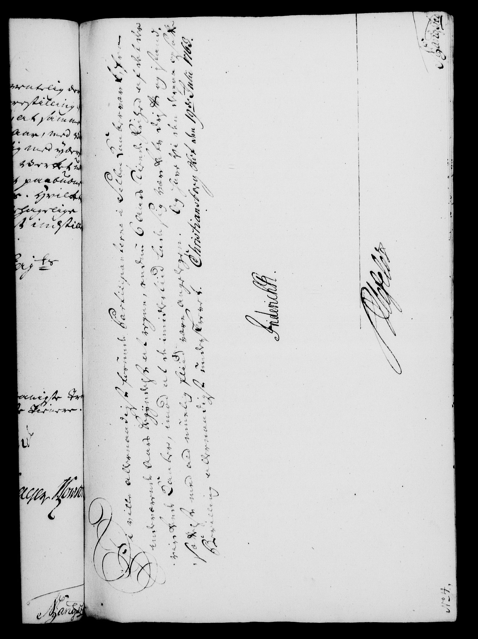 Rentekammeret, Kammerkanselliet, RA/EA-3111/G/Gf/Gfa/L0045: Norsk relasjons- og resolusjonsprotokoll (merket RK 52.45), 1763, p. 326