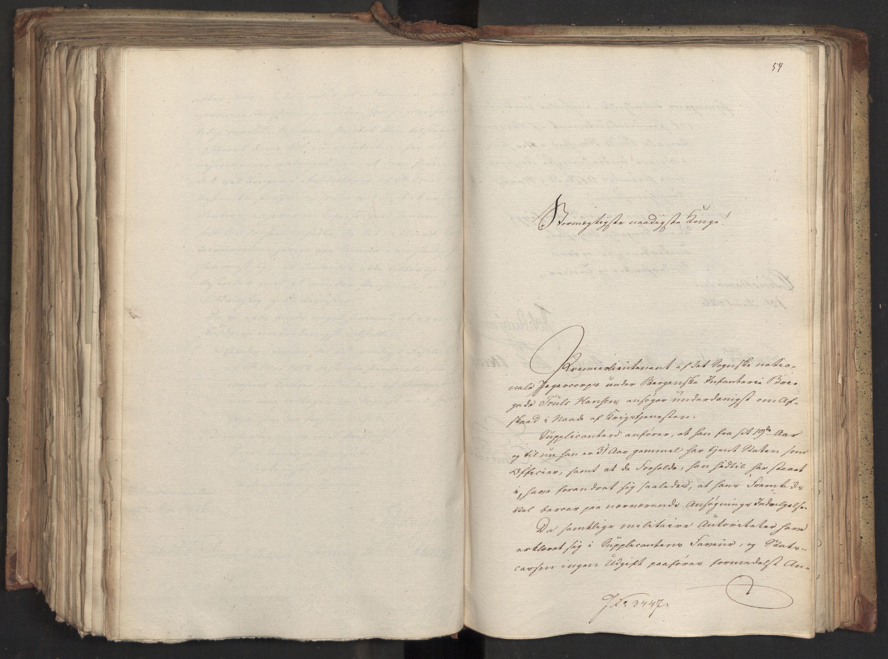 Statsrådsavdelingen i Stockholm, AV/RA-S-1003/D/Da/L0046: Regjeringsinnstillinger nr. 3308-3500, 1826, p. 394