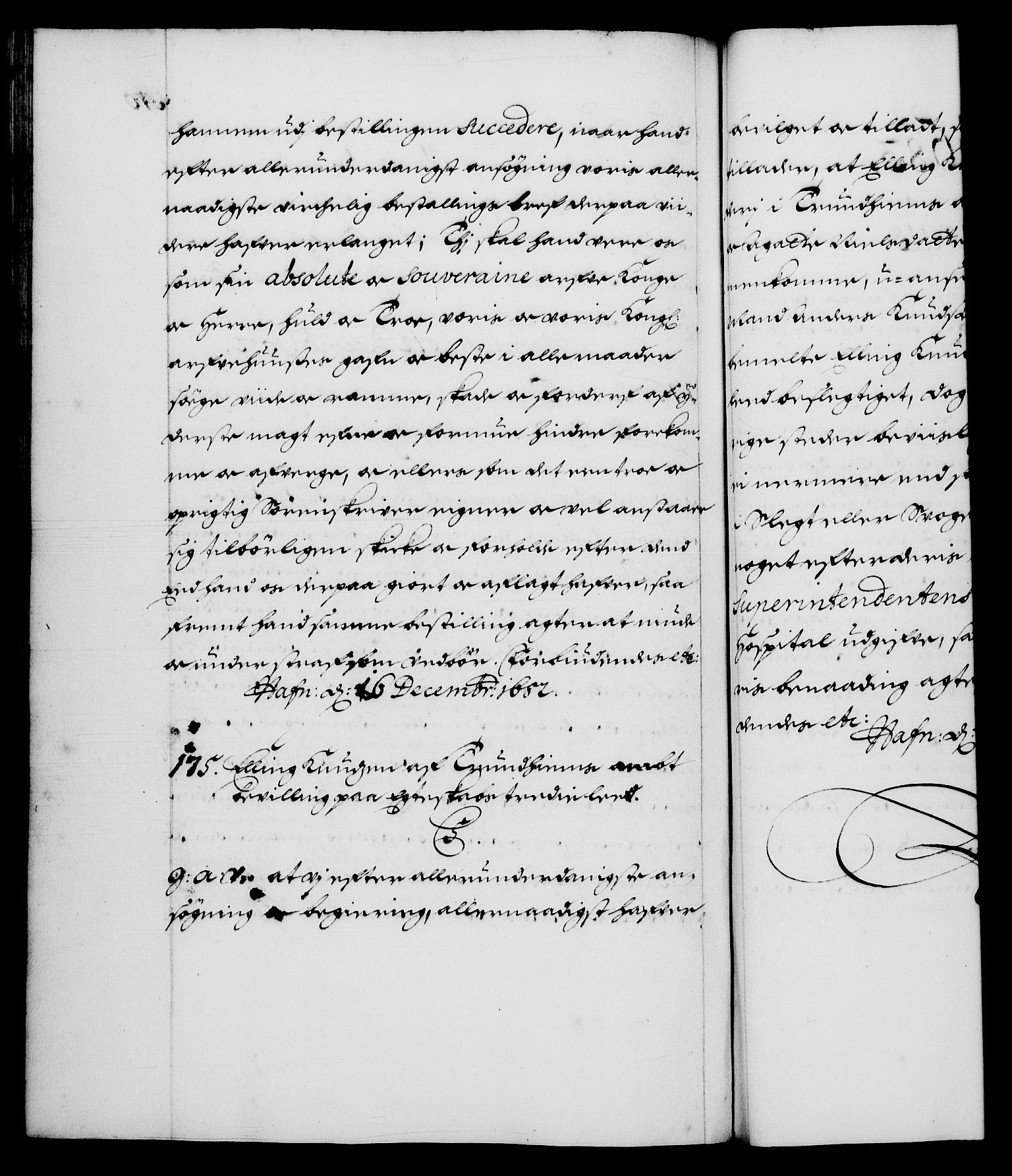 Danske Kanselli 1572-1799, AV/RA-EA-3023/F/Fc/Fca/Fcaa/L0013: Norske registre (mikrofilm), 1681-1684, p. 270b