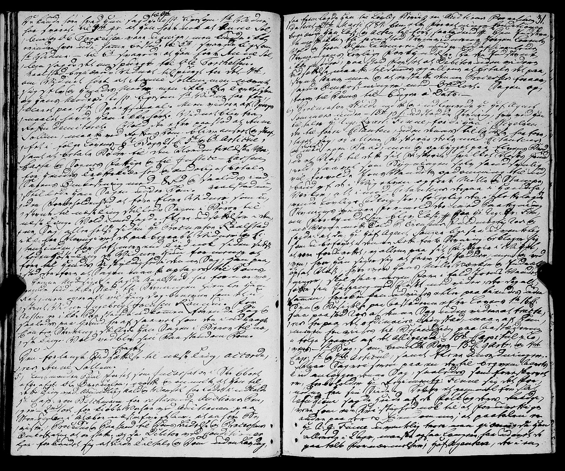 Strinda og Selbu sorenskriveri, AV/SAT-A-0015/1/1A/L0015: Tingbok 14, 1787-1794, p. 30b-31a