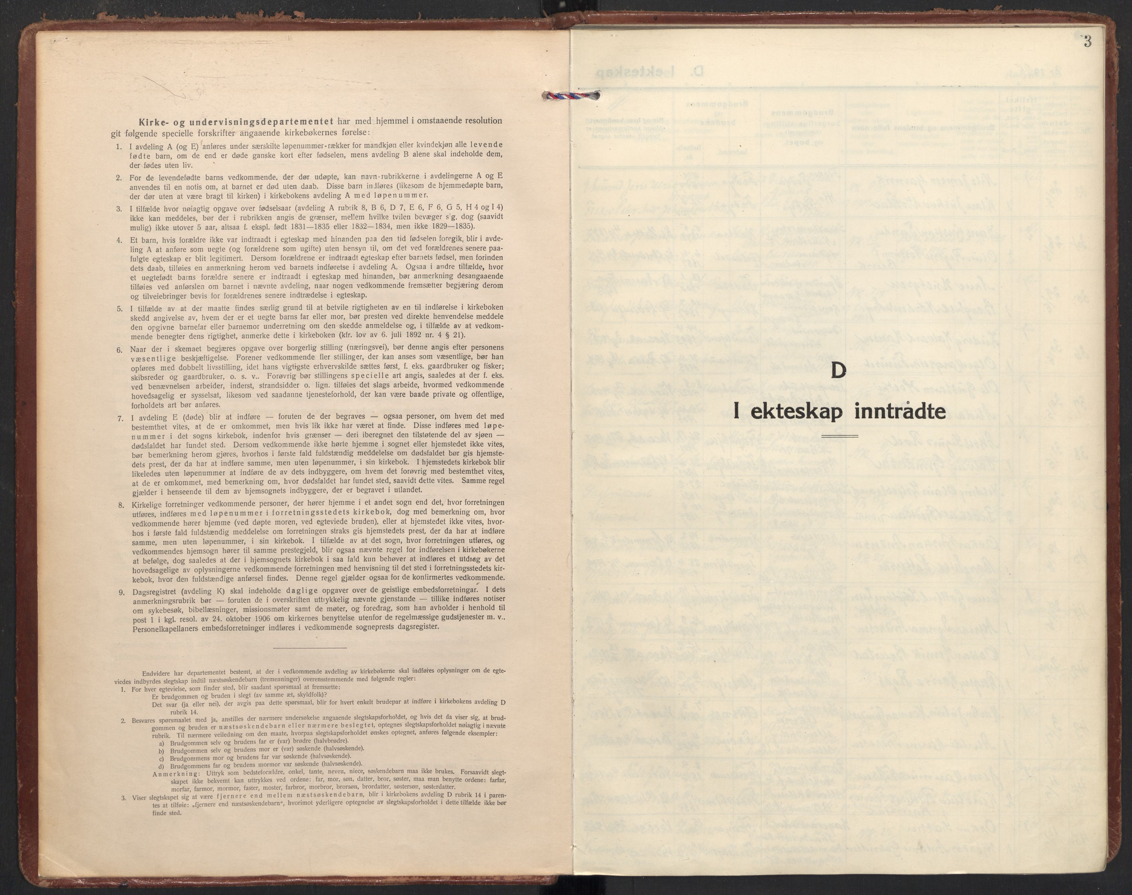Ministerialprotokoller, klokkerbøker og fødselsregistre - Sør-Trøndelag, SAT/A-1456/605/L0249: Parish register (official) no. 605A11, 1925-1936, p. 3