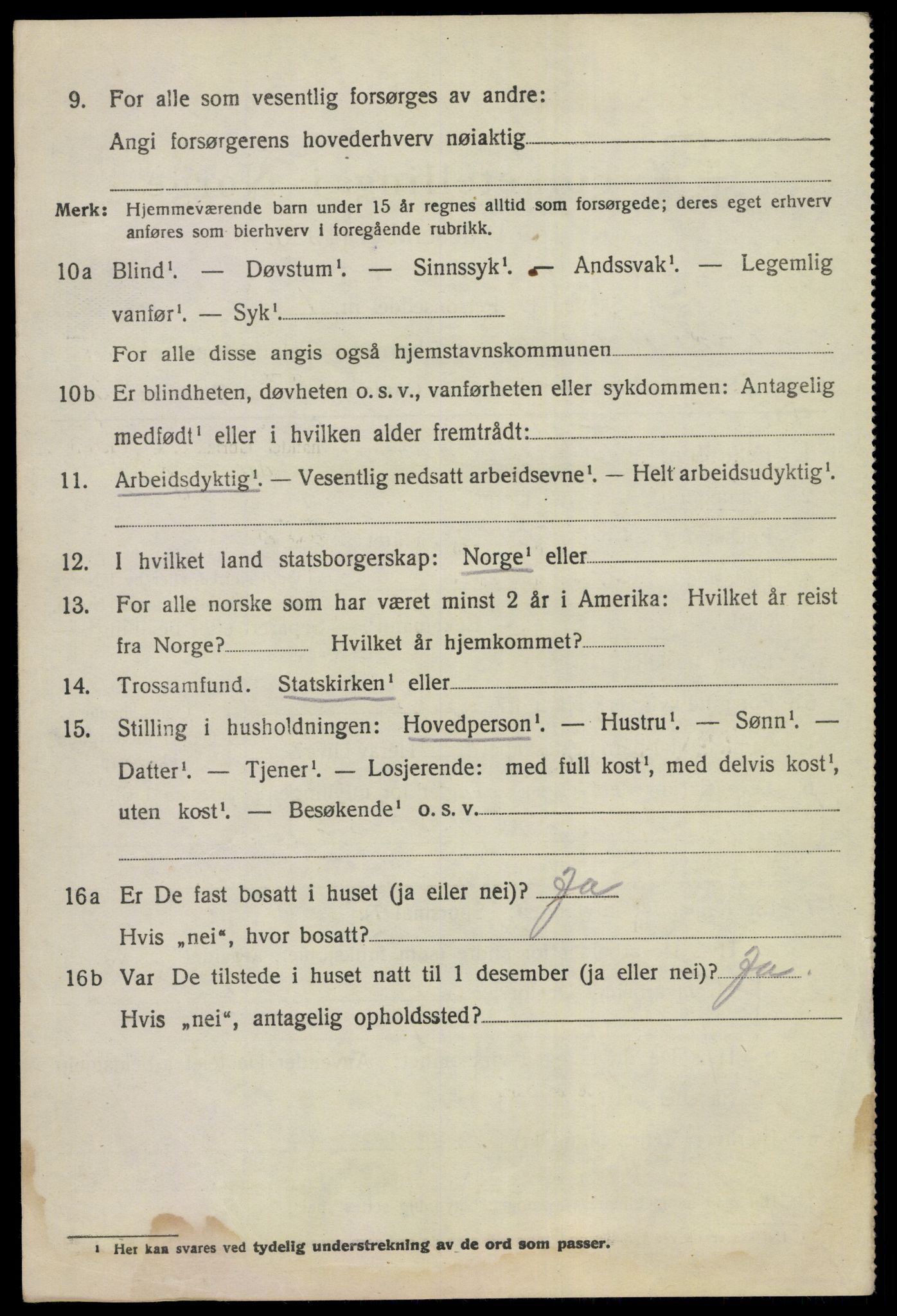 SAKO, 1920 census for Norderhov, 1920, p. 16185