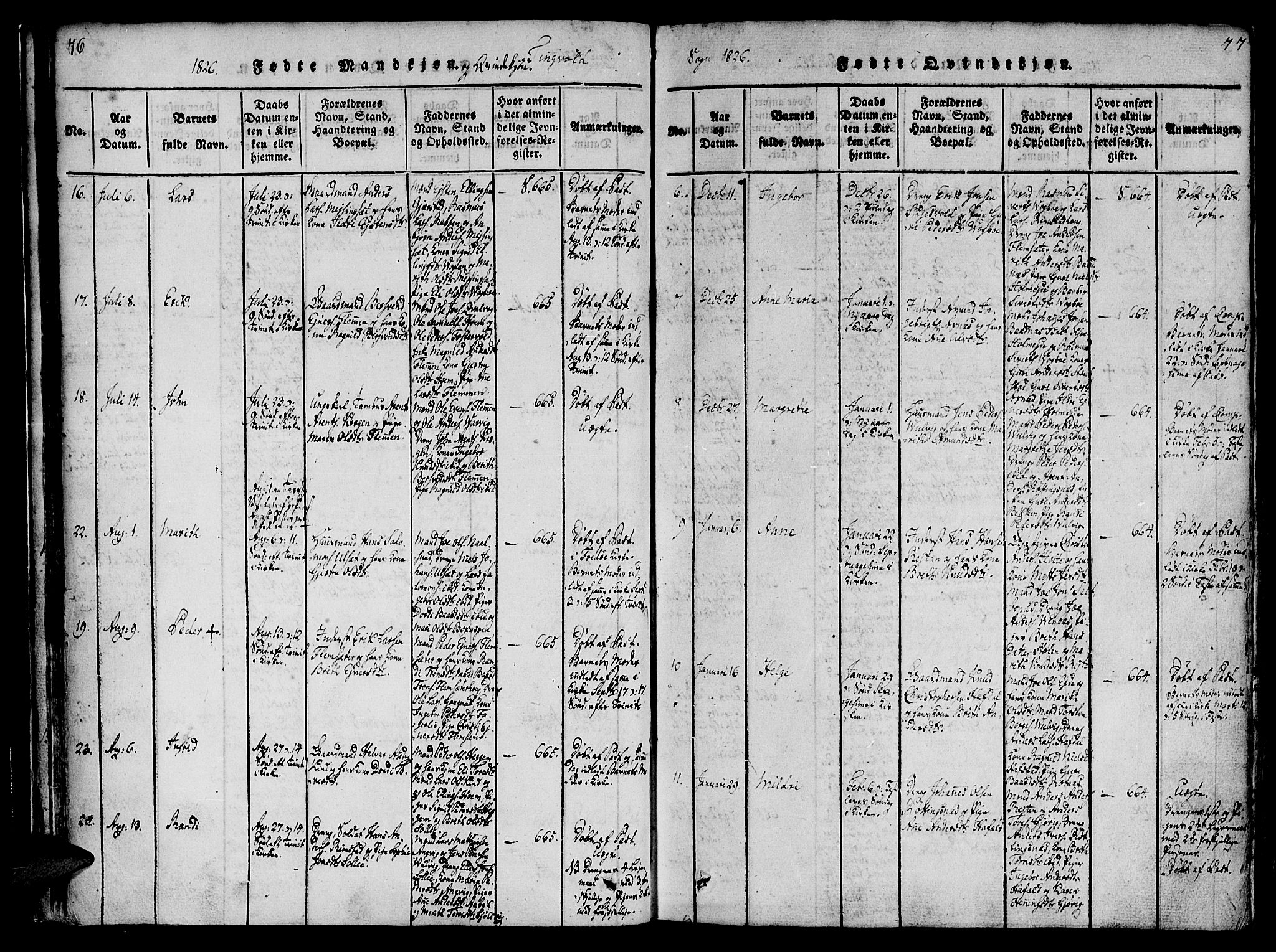 Ministerialprotokoller, klokkerbøker og fødselsregistre - Møre og Romsdal, AV/SAT-A-1454/586/L0982: Parish register (official) no. 586A08, 1819-1829, p. 76-77