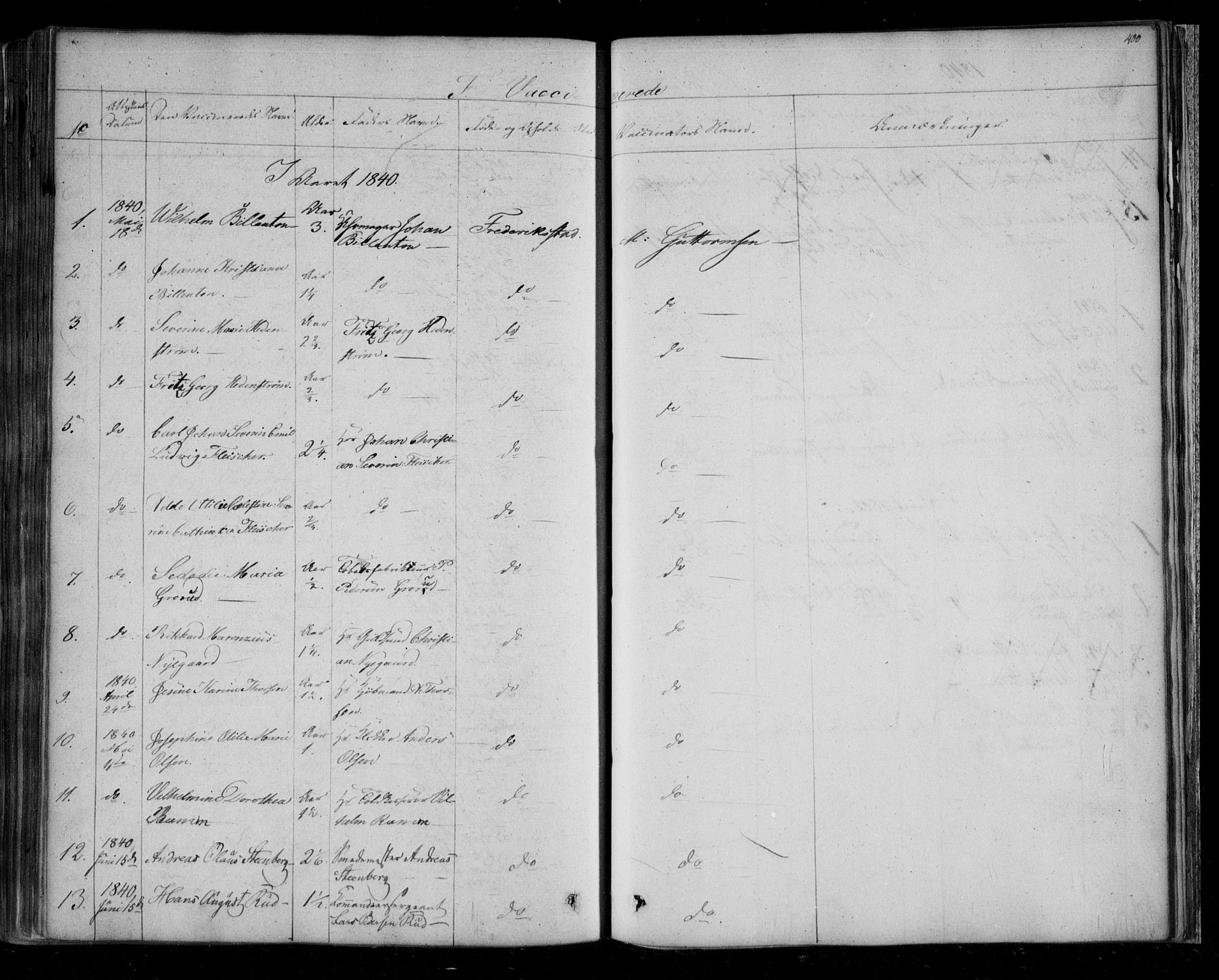 Fredrikstad prestekontor Kirkebøker, AV/SAO-A-11082/F/Fa/L0005: Parish register (official) no. 5, 1835-1856, p. 400