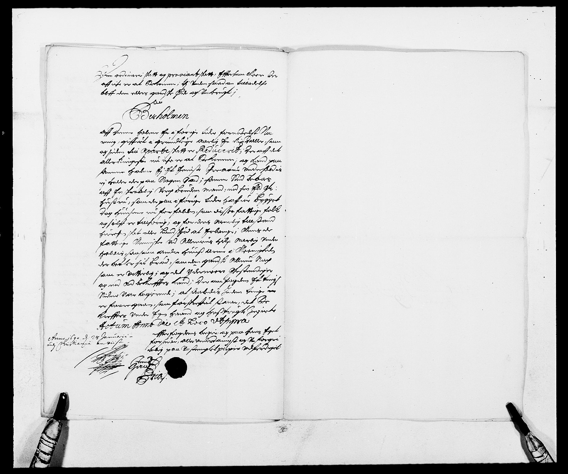 Rentekammeret inntil 1814, Reviderte regnskaper, Fogderegnskap, RA/EA-4092/R09/L0436: Fogderegnskap Follo, 1685-1691, p. 175