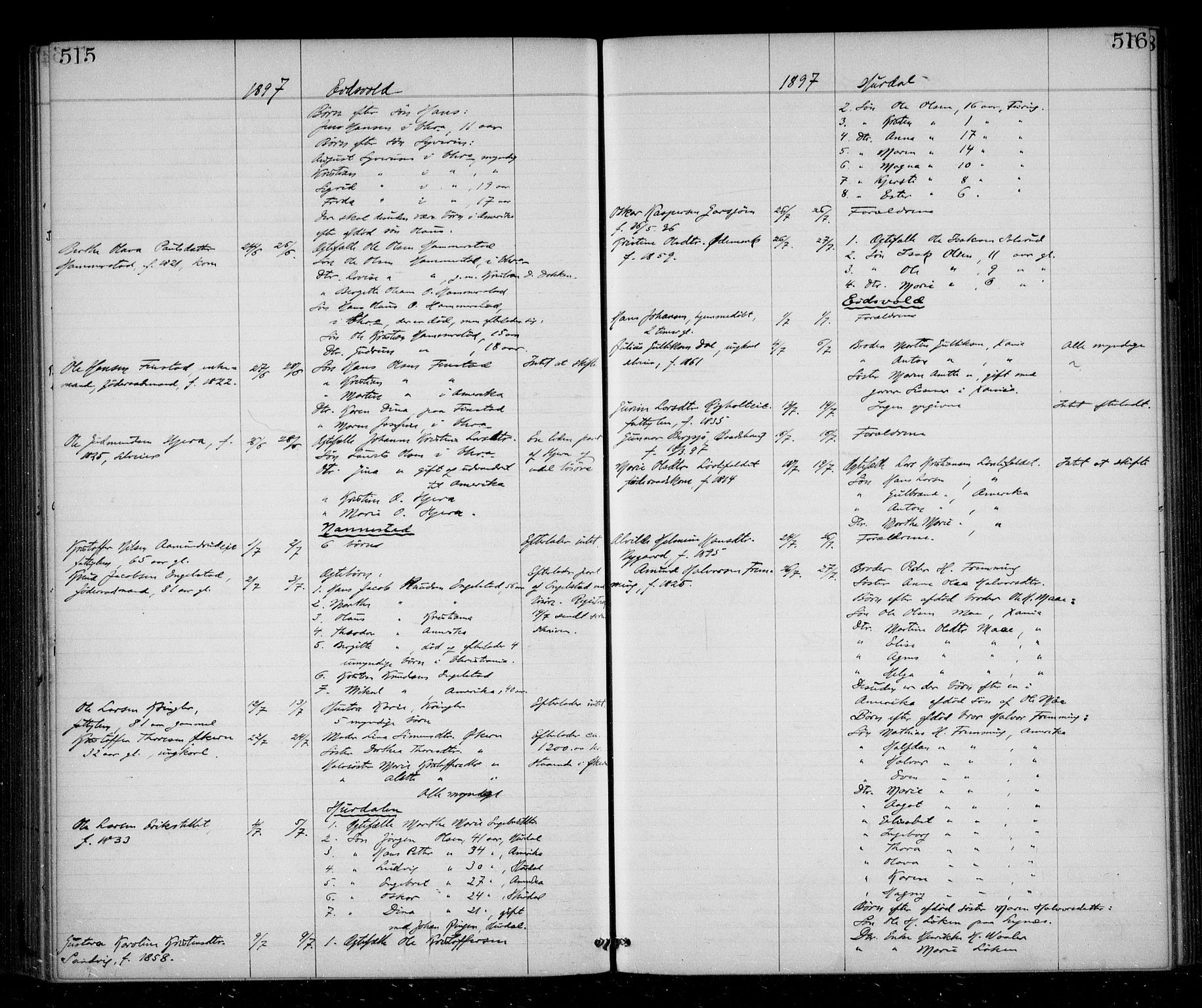 Eidsvoll tingrett, AV/SAO-A-10371/H/Ha/Haa/L0002: Dødsmeldingsprotokoll - Sorenskriveriet, 1863-1910, p. 515-516