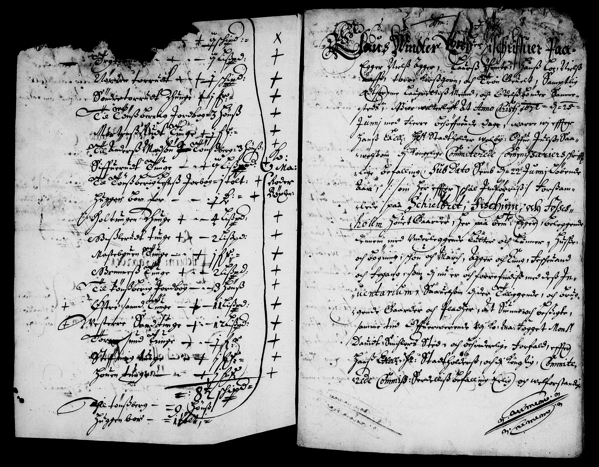 Rentekammeret inntil 1814, Realistisk ordnet avdeling, RA/EA-4070/On/L0013: [Jj 14]: Forskjellige dokumenter om krongodset i Norge, 1672-1722, p. 60