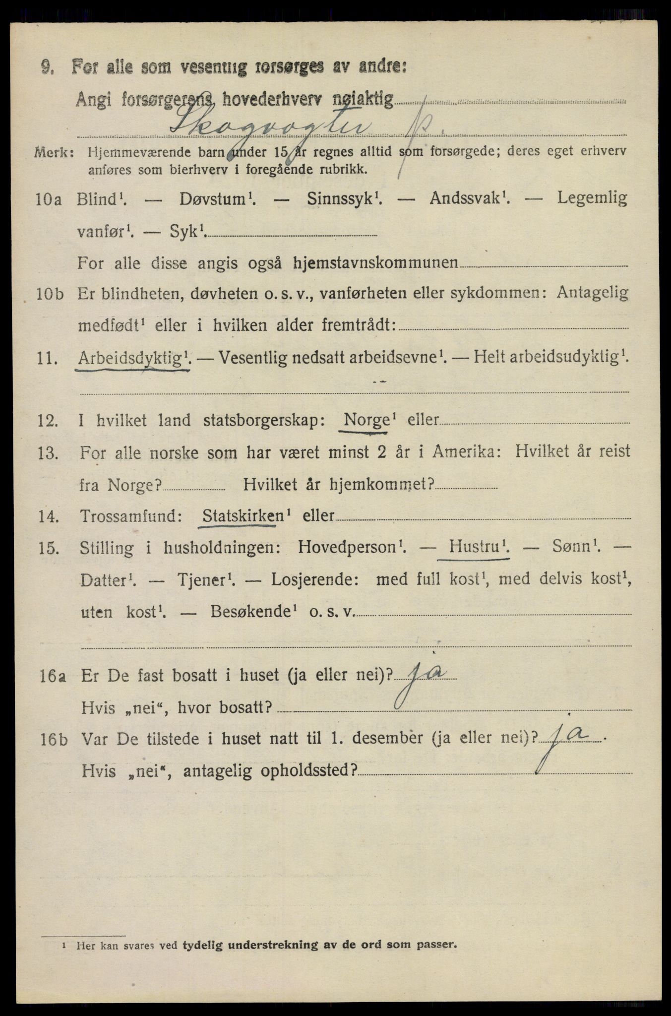 SAO, 1920 census for Nittedal, 1920, p. 6709