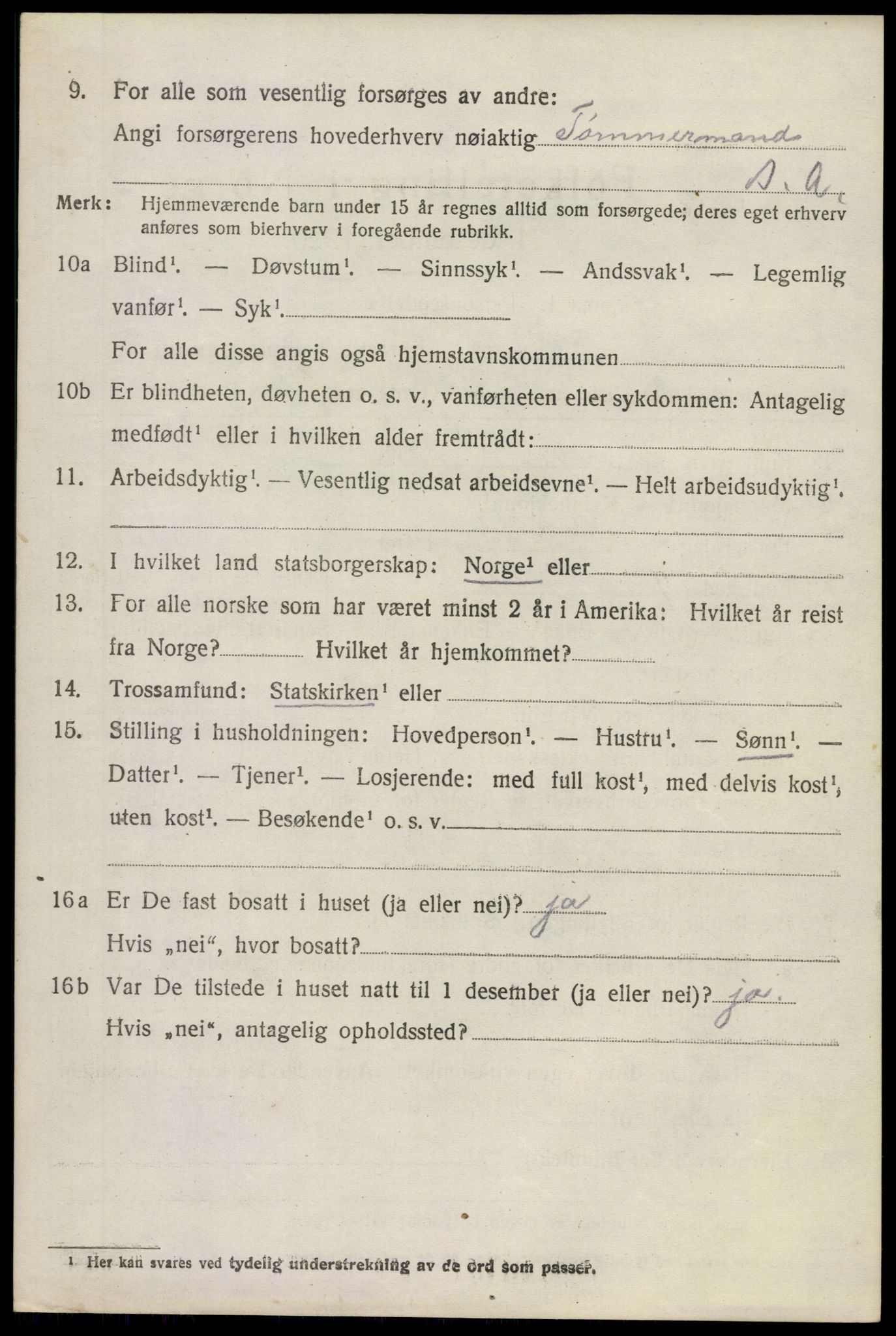 SAKO, 1920 census for Øvre Eiker, 1920, p. 15335