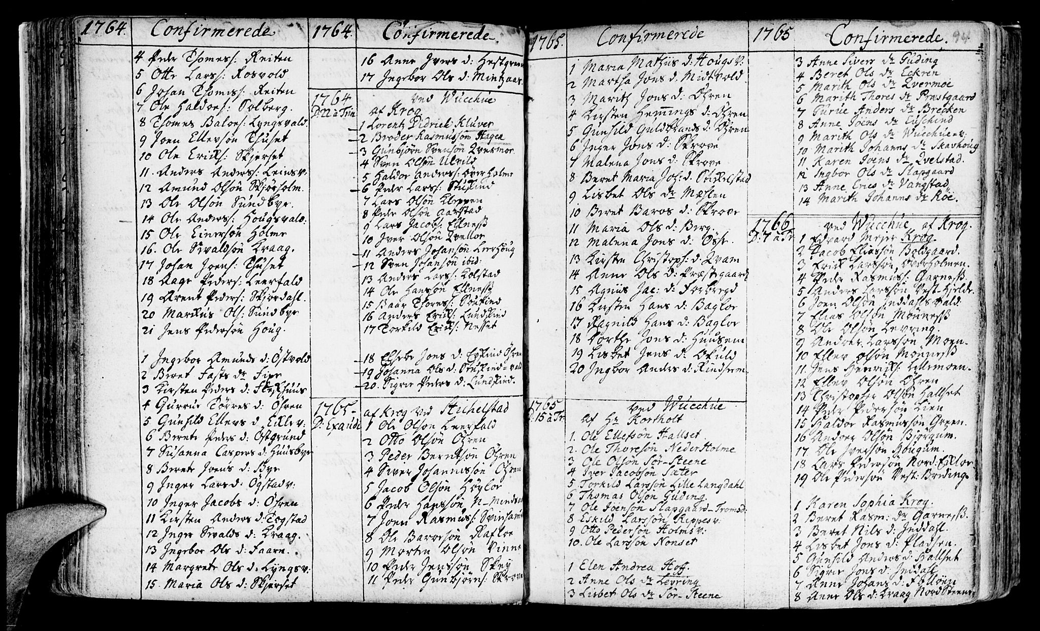 Ministerialprotokoller, klokkerbøker og fødselsregistre - Nord-Trøndelag, SAT/A-1458/723/L0231: Parish register (official) no. 723A02, 1748-1780, p. 94