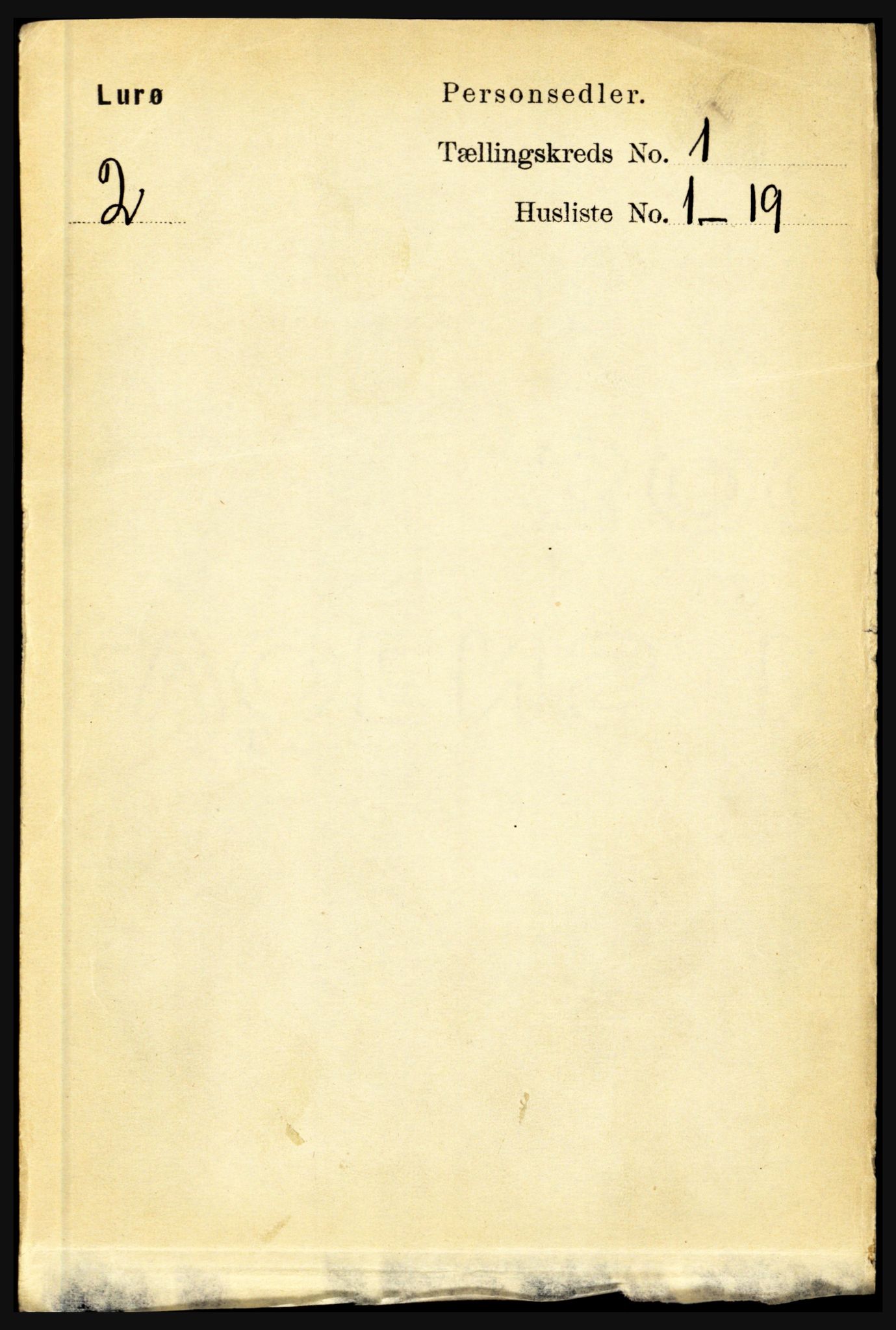 RA, 1891 census for 1834 Lurøy, 1891, p. 103