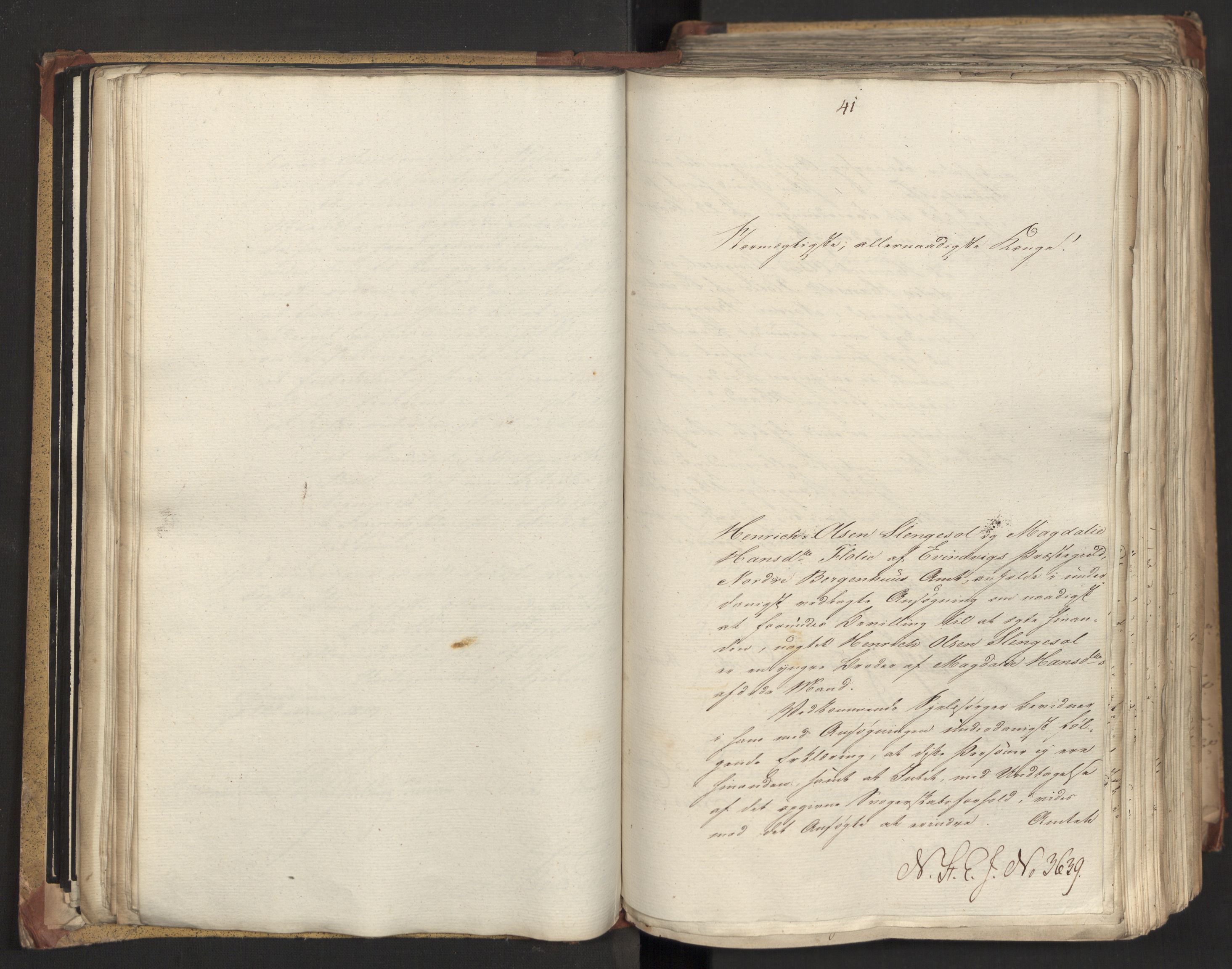 Statsrådsavdelingen i Stockholm, AV/RA-S-1003/D/Da/L0018: Regjeringsinnstillinger nr. 3599-3855, 1819, p. 95