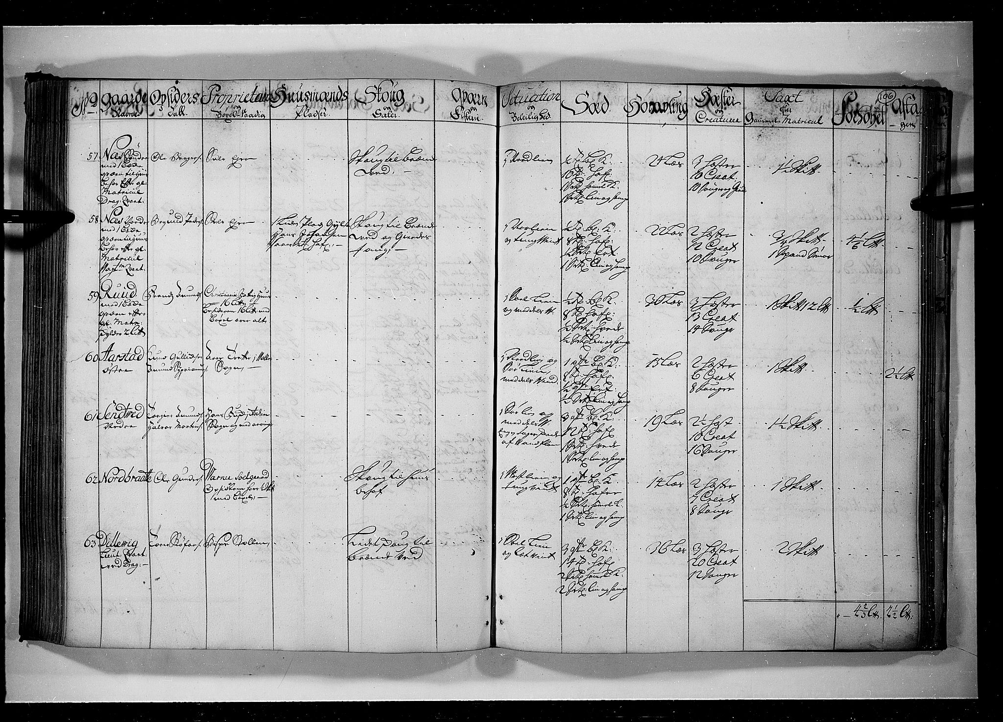 Rentekammeret inntil 1814, Realistisk ordnet avdeling, AV/RA-EA-4070/N/Nb/Nbf/L0099: Rakkestad, Heggen og Frøland eksaminasjonsprotokoll, 1723, p. 105b-106a