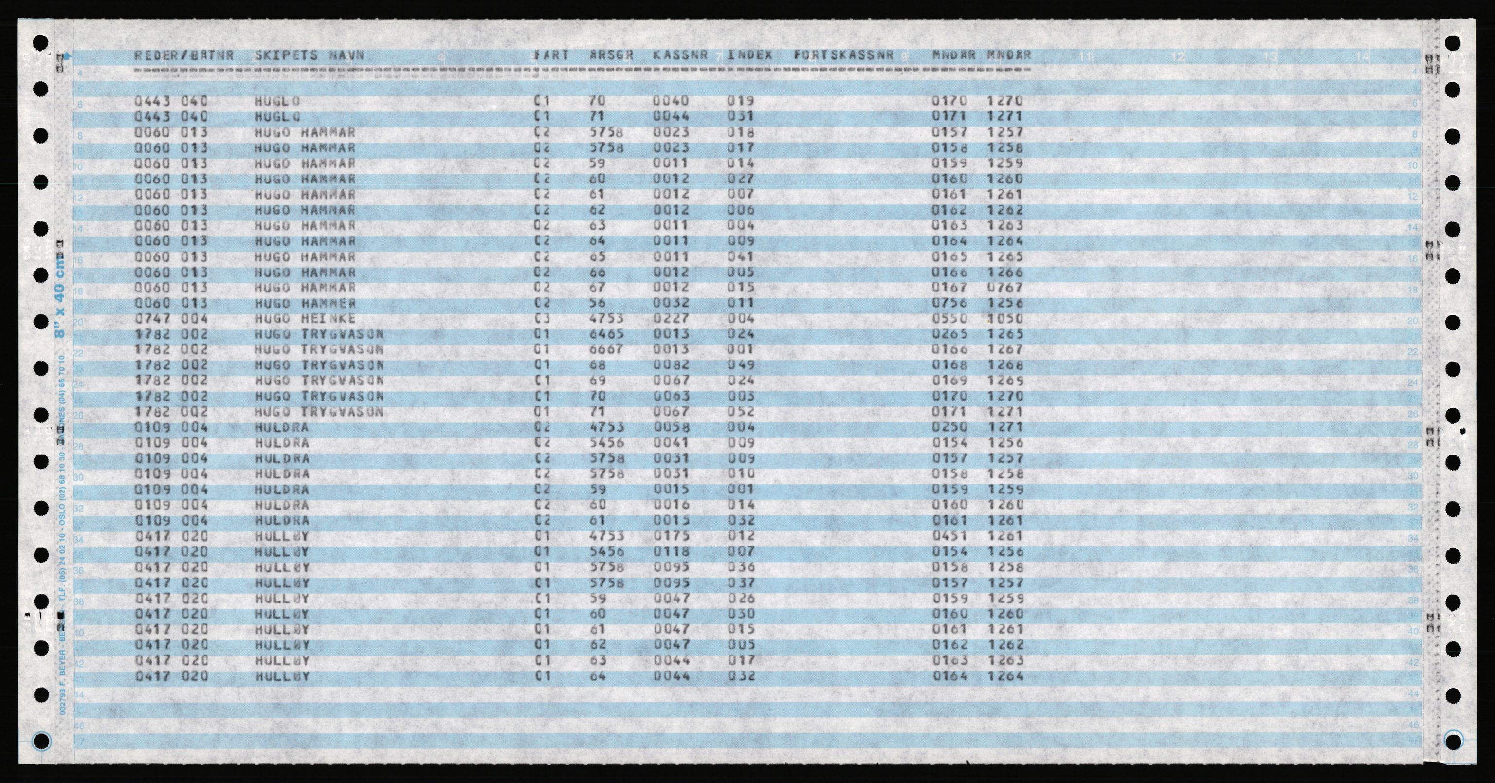 Direktoratet for sjømenn, AV/RA-S-3545/K/Ka, 1947-1971, p. 546