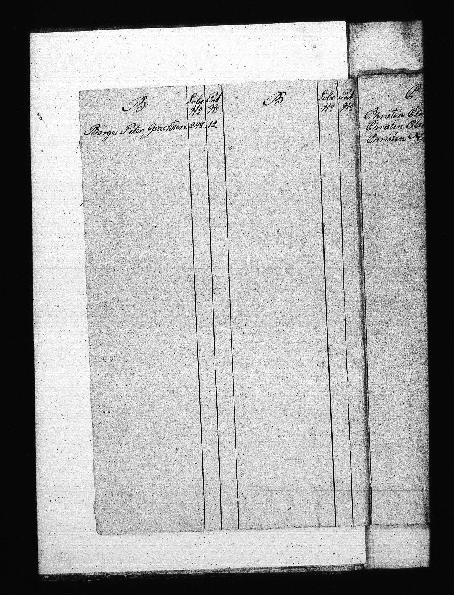 Sjøetaten, AV/RA-EA-3110/F/L0121: Bragernes distrikt, bind 2, 1797