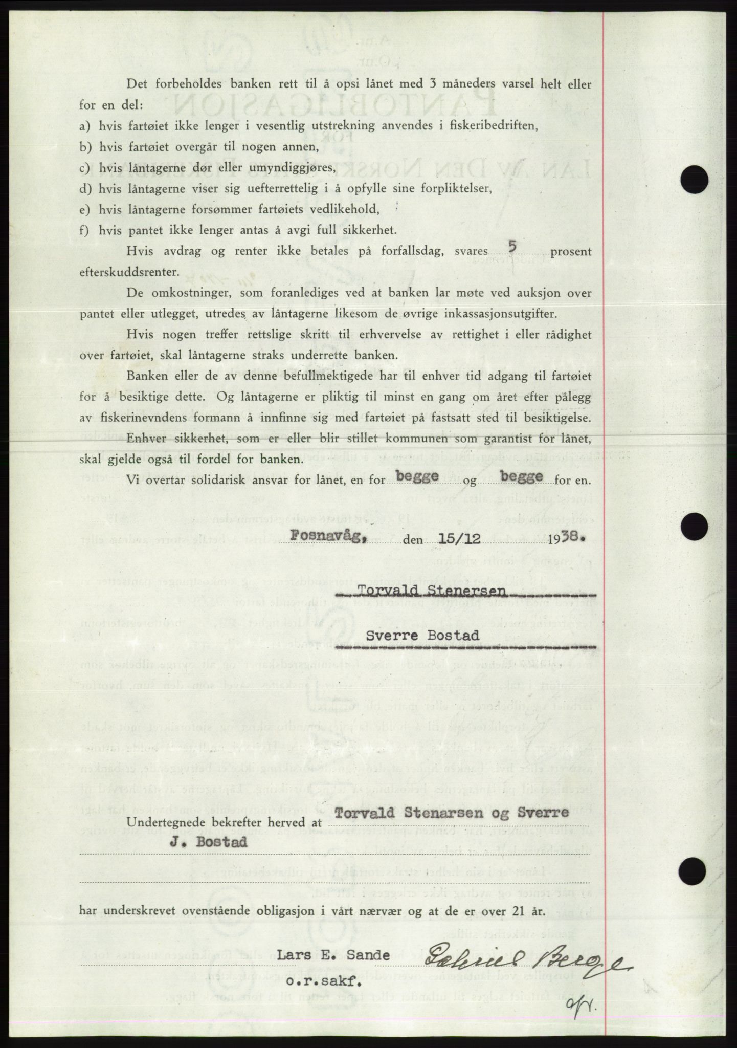 Søre Sunnmøre sorenskriveri, AV/SAT-A-4122/1/2/2C/L0067: Mortgage book no. 61, 1938-1939, Diary no: : 1824/1938