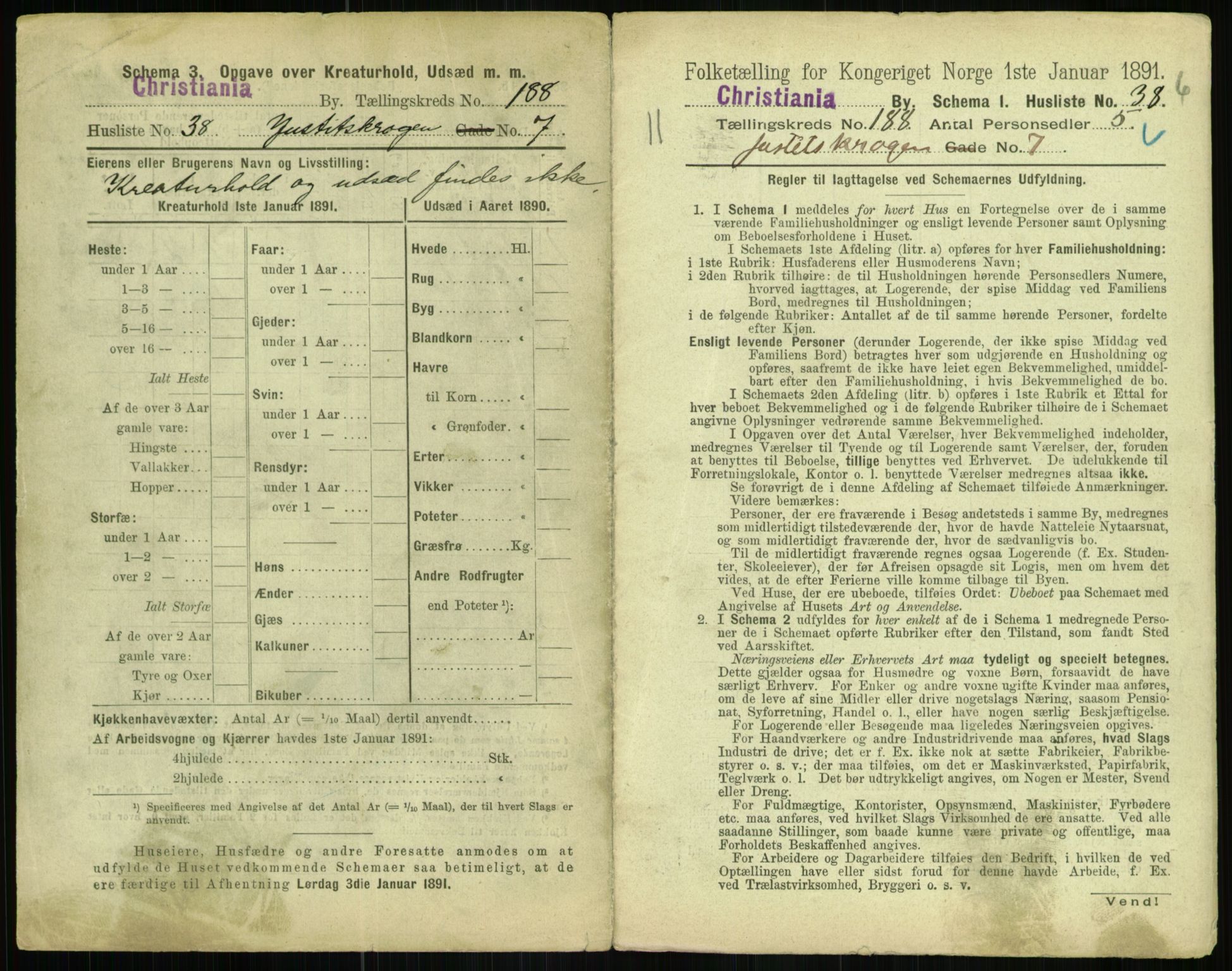 RA, 1891 census for 0301 Kristiania, 1891, p. 112636