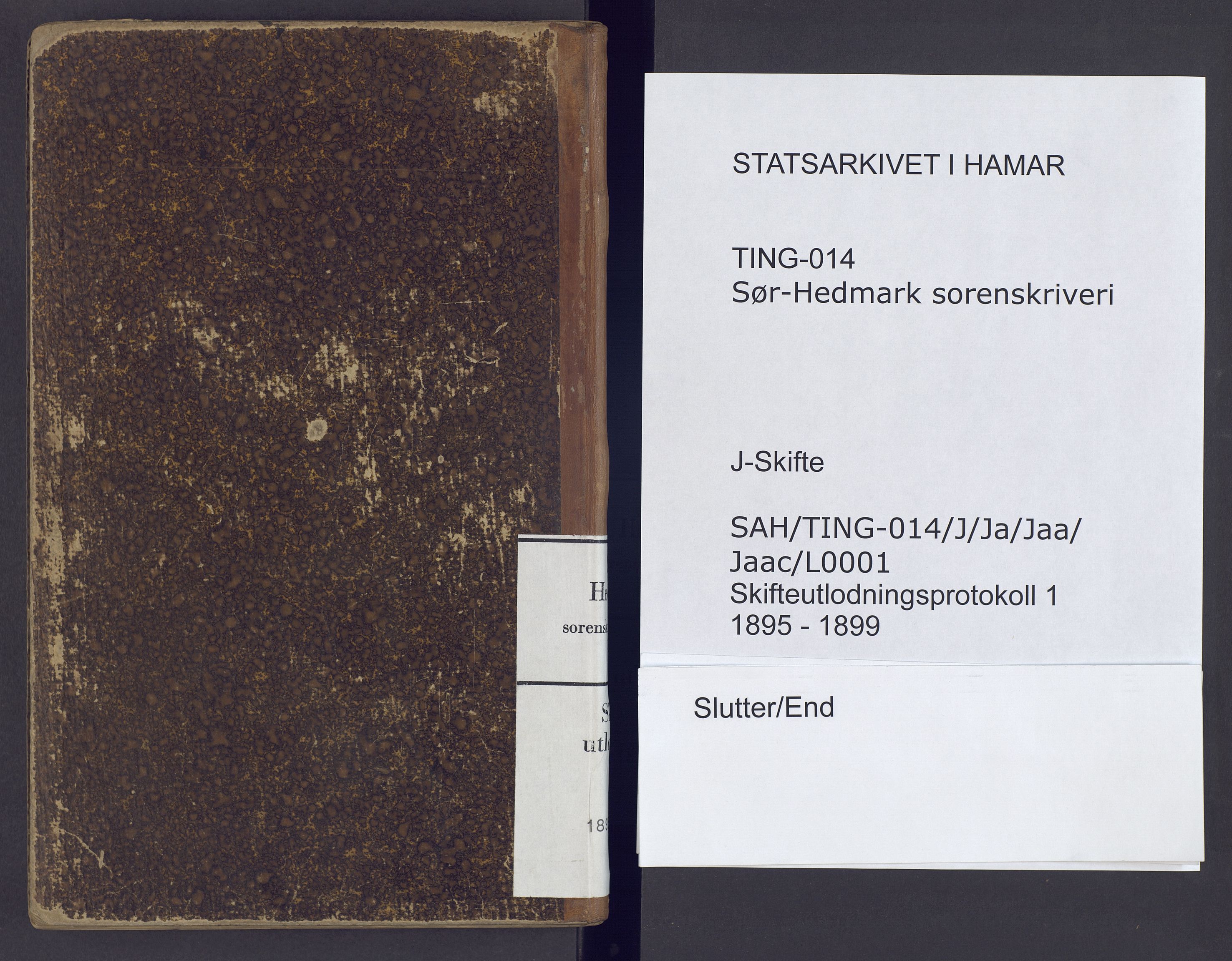 Sør-Hedmark sorenskriveri, AV/SAH-TING-014/J/Ja/Jad/L0001: Skifteutlodningsprotokoll - landet, 1895-1899