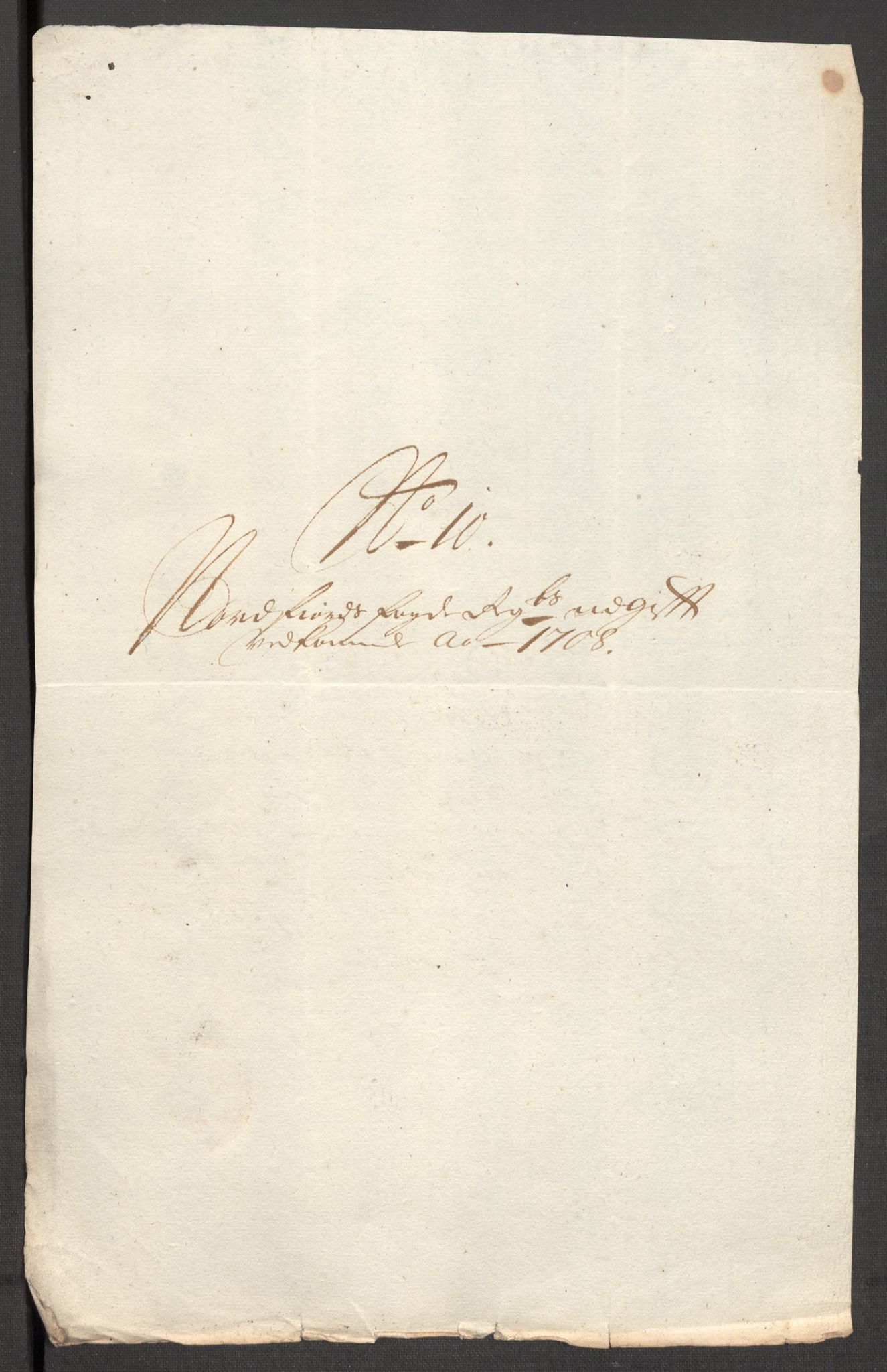 Rentekammeret inntil 1814, Reviderte regnskaper, Fogderegnskap, AV/RA-EA-4092/R53/L3431: Fogderegnskap Sunn- og Nordfjord, 1708, p. 192