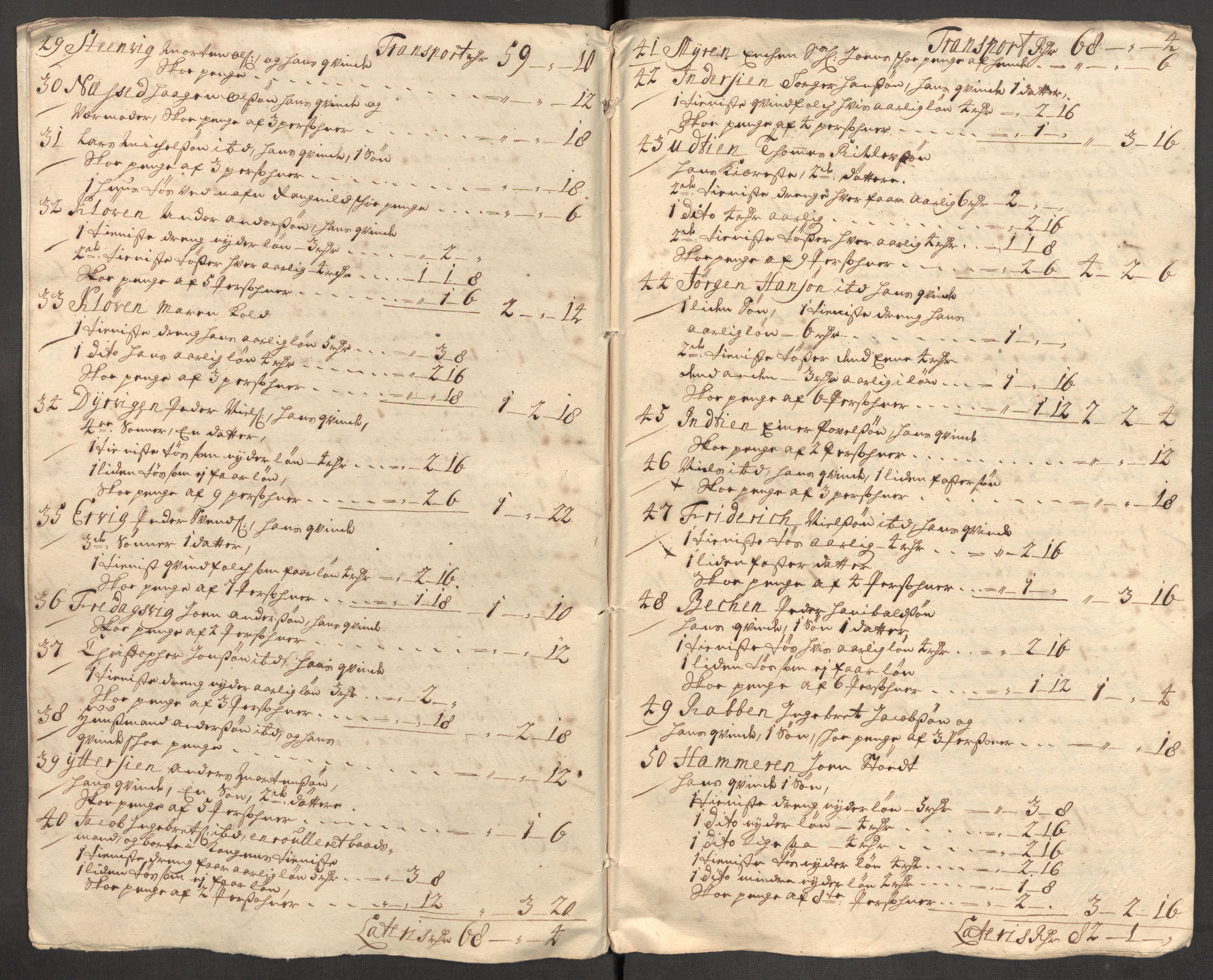 Rentekammeret inntil 1814, Reviderte regnskaper, Fogderegnskap, AV/RA-EA-4092/R57/L3860: Fogderegnskap Fosen, 1711, p. 312