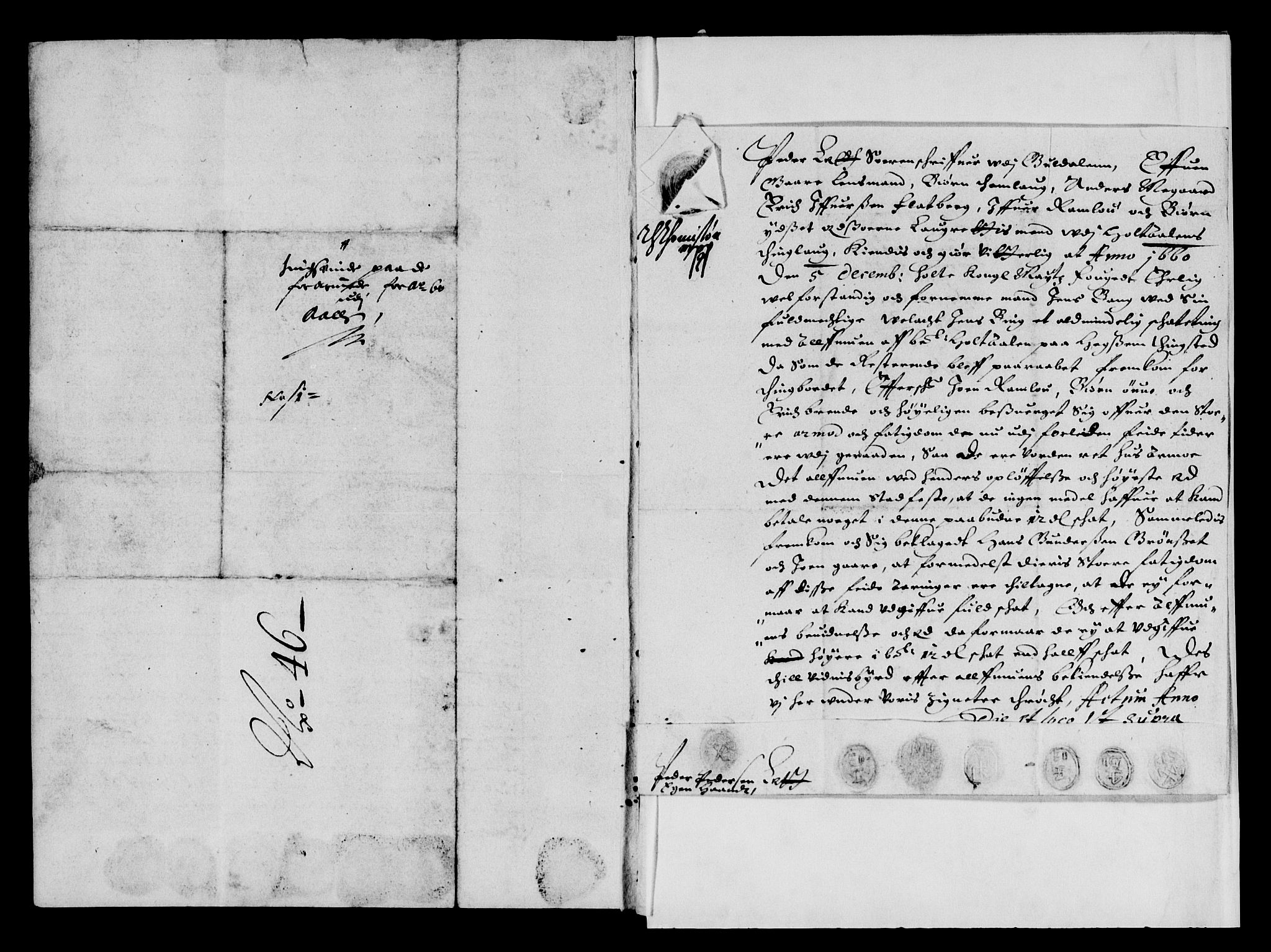 Rentekammeret inntil 1814, Reviderte regnskaper, Lensregnskaper, AV/RA-EA-5023/R/Rb/Rbw/L0143: Trondheim len, 1660-1661