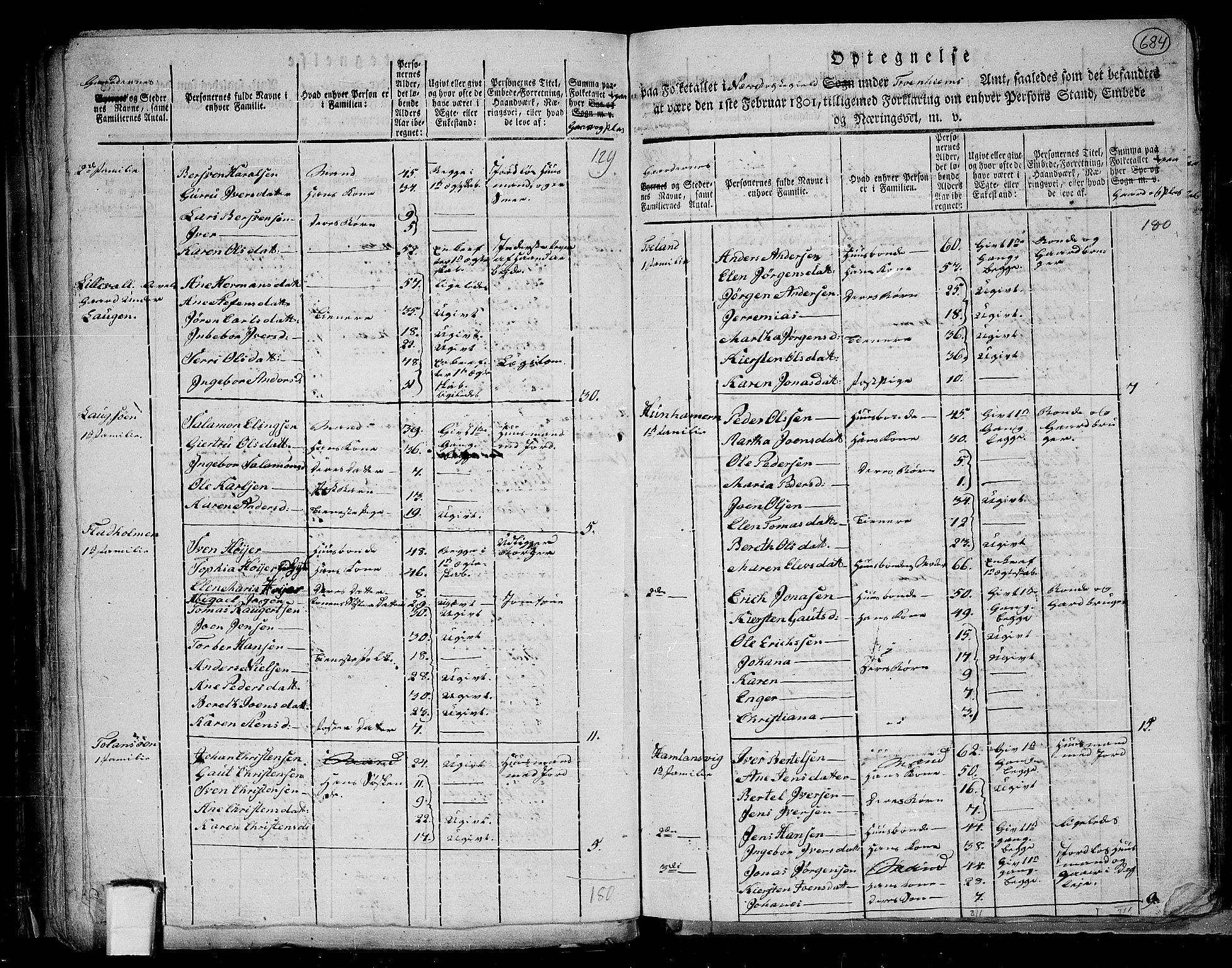 RA, 1801 census for 1751P Nærøy, 1801, p. 683b-684a