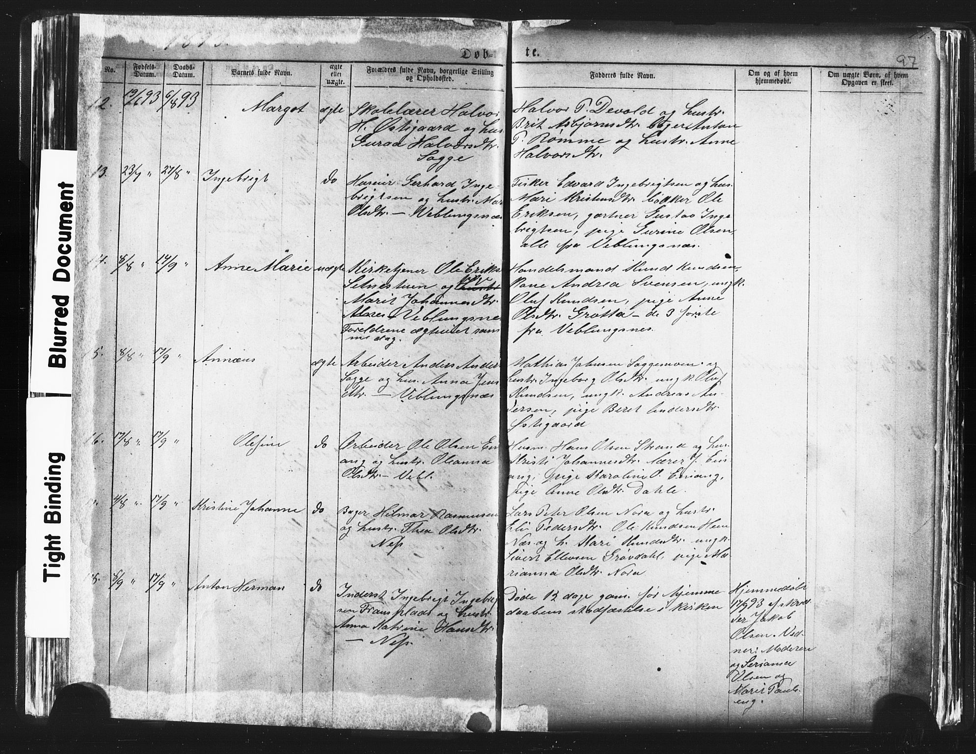 Ministerialprotokoller, klokkerbøker og fødselsregistre - Møre og Romsdal, AV/SAT-A-1454/544/L0580: Parish register (copy) no. 544C02, 1867-1909, p. 97