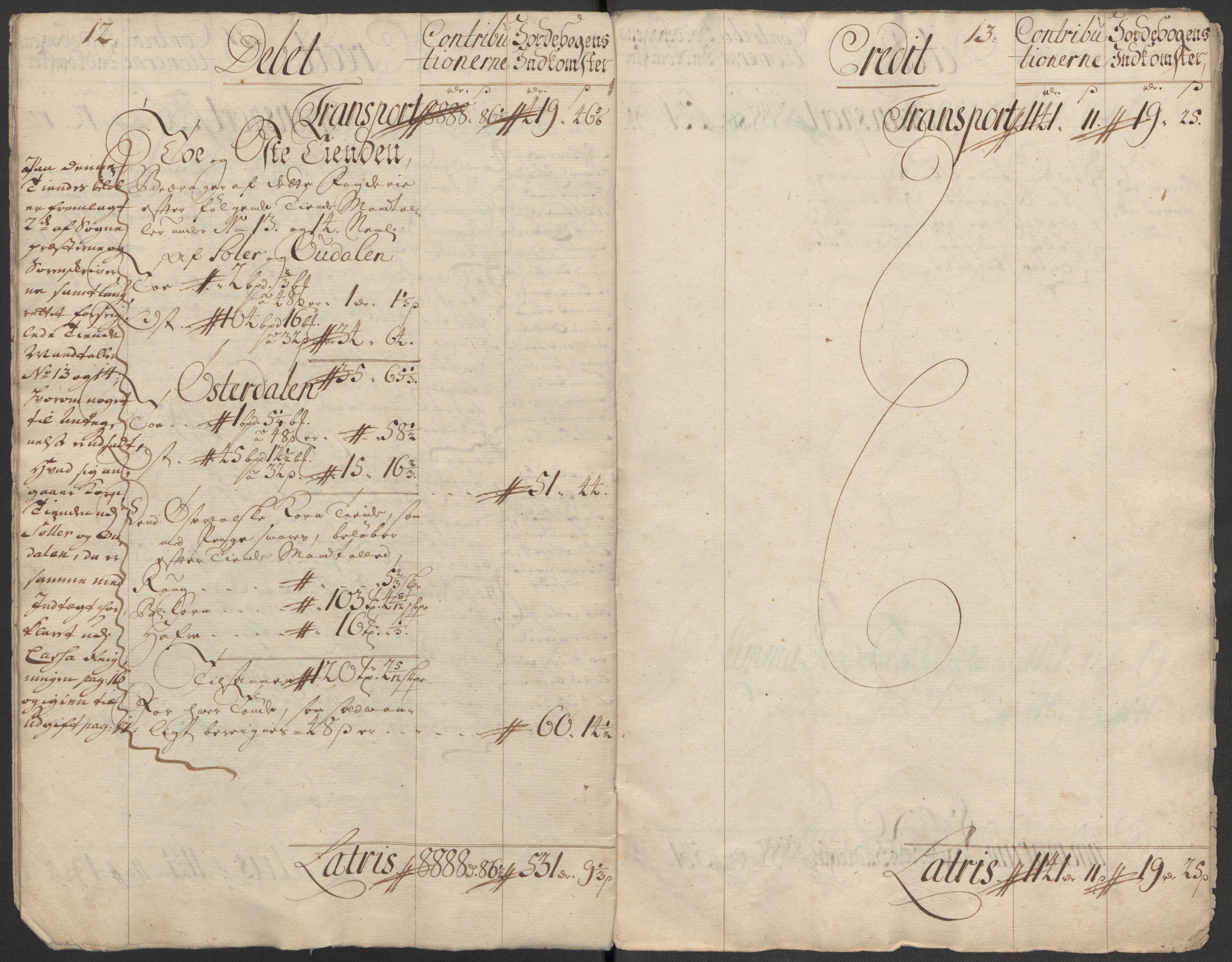 Rentekammeret inntil 1814, Reviderte regnskaper, Fogderegnskap, AV/RA-EA-4092/R13/L0856: Fogderegnskap Solør, Odal og Østerdal, 1717, p. 9