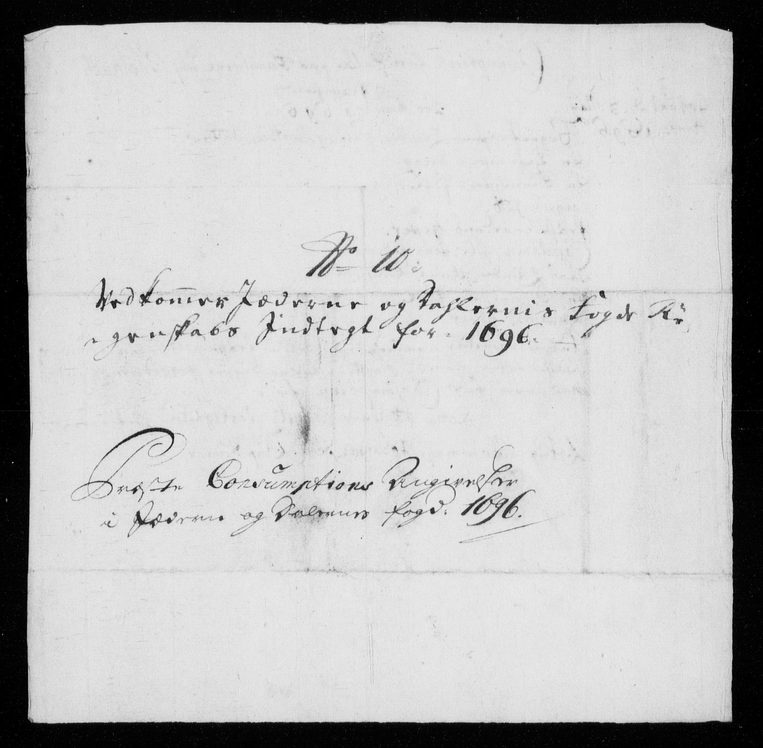 Rentekammeret inntil 1814, Reviderte regnskaper, Fogderegnskap, RA/EA-4092/R46/L2728: Fogderegnskap Jæren og Dalane, 1694-1696, p. 433