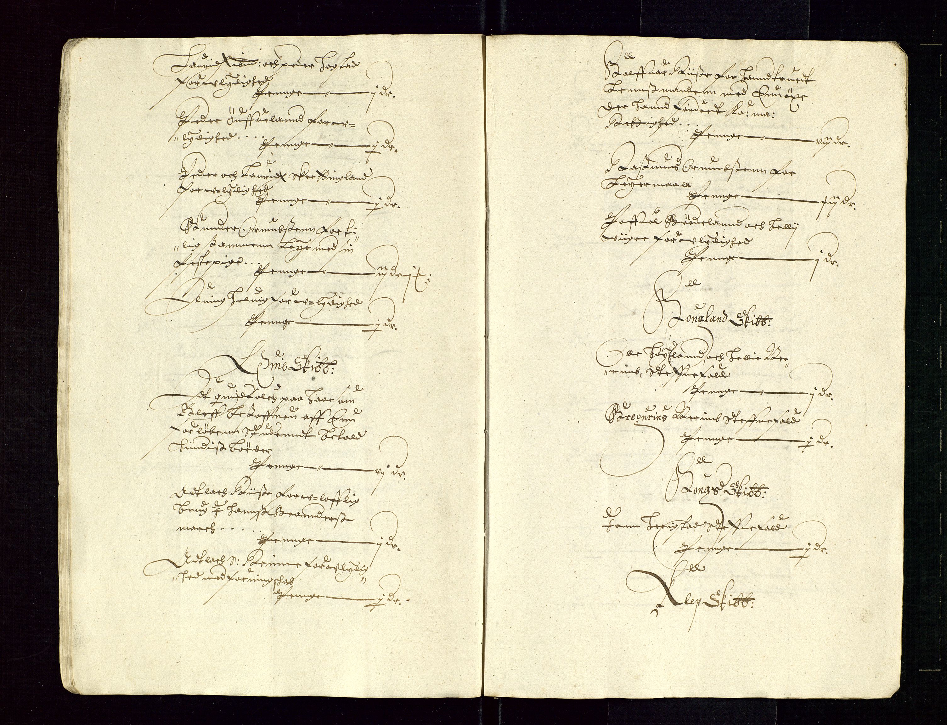 Stavanger len, AV/SAST-A-101870/Ob/L0027: Diverse, 1657-1660, p. 245