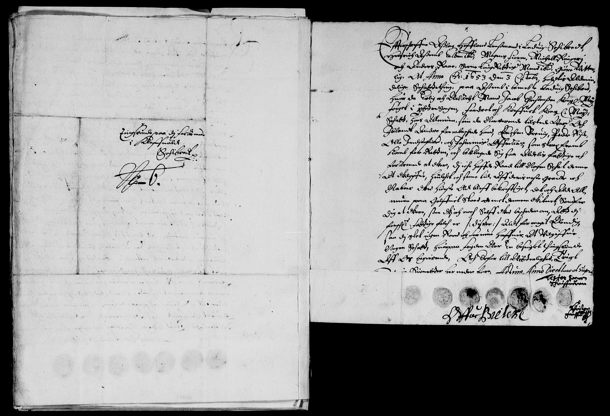 Rentekammeret inntil 1814, Reviderte regnskaper, Lensregnskaper, AV/RA-EA-5023/R/Rb/Rbt/L0126: Bergenhus len, 1653-1654